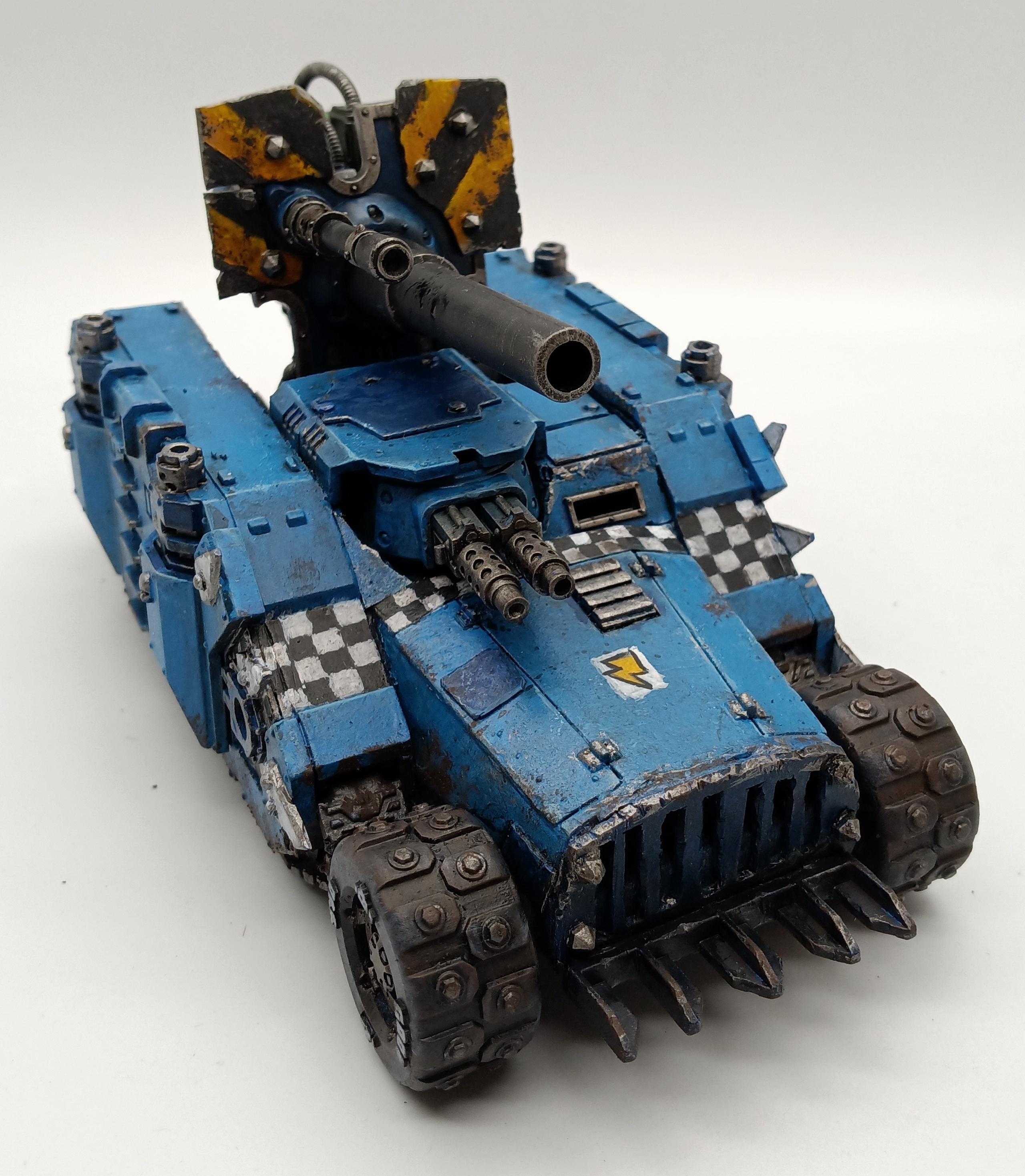 Battlewagon, Conversion, Kannonwagon, Looted, Orks, Rhino