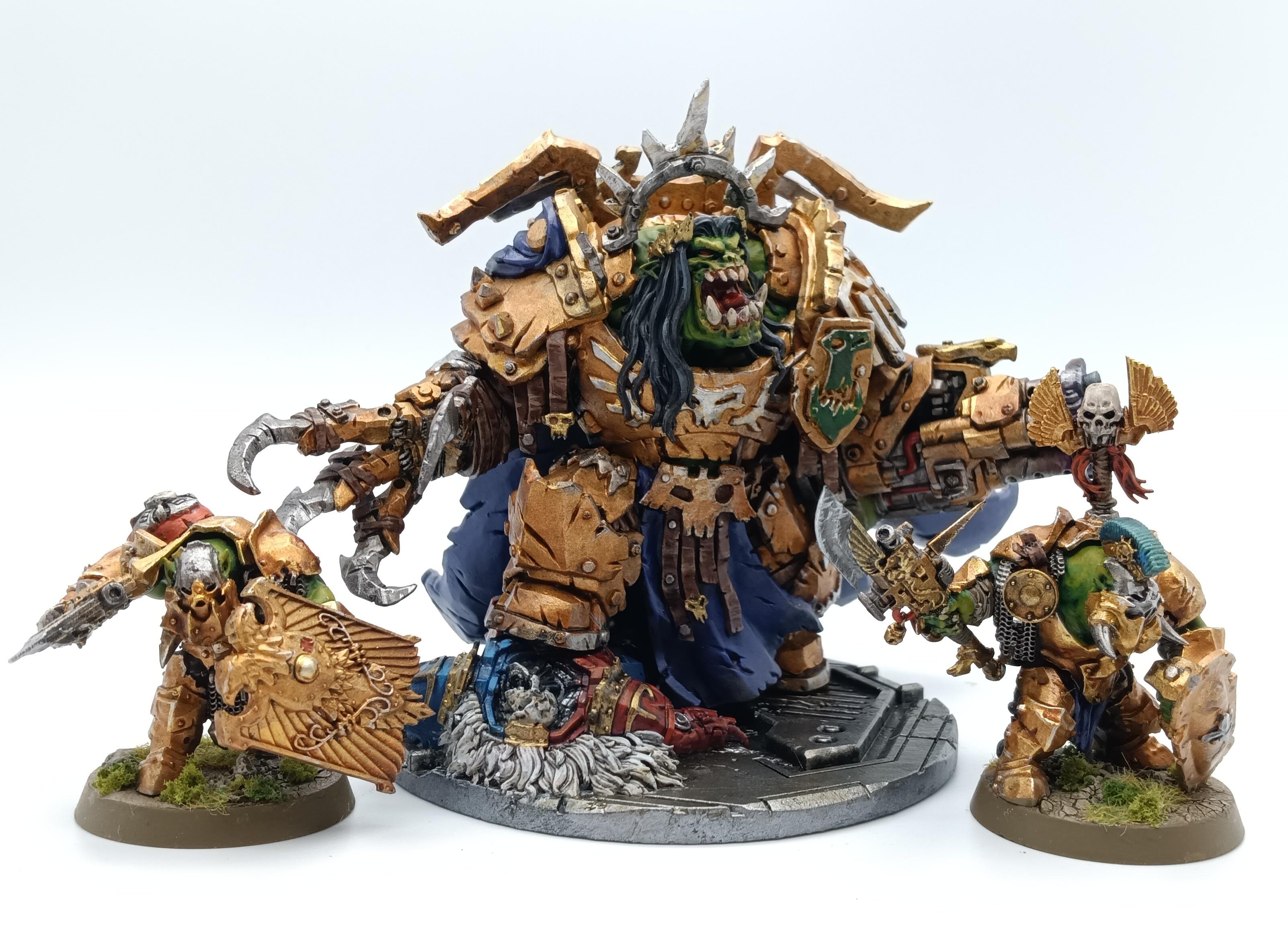 Emperor, Ghazghkull Thraka, Nob, Orks, Warboss