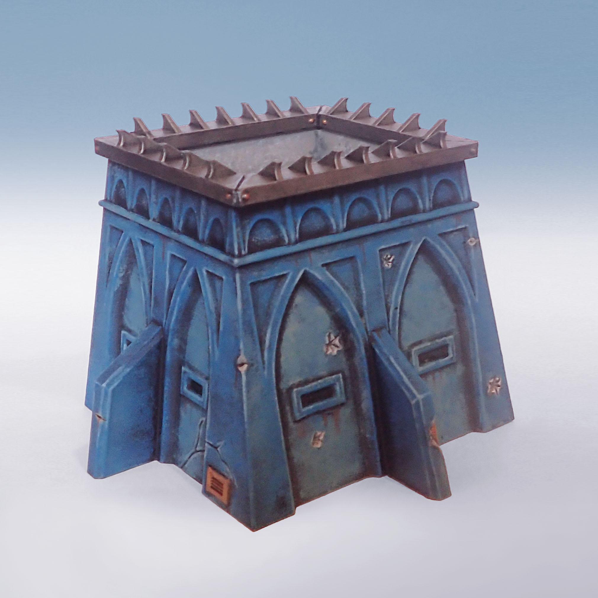 2nd Edition, 3d Print, 3dprinting, Bunker, Oldhammer, Terrain