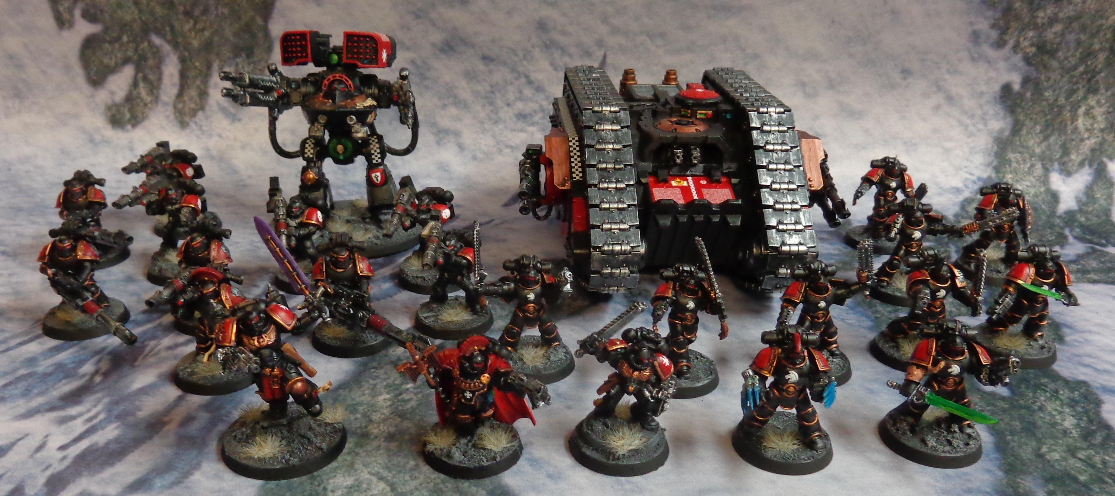 30k Black Shields