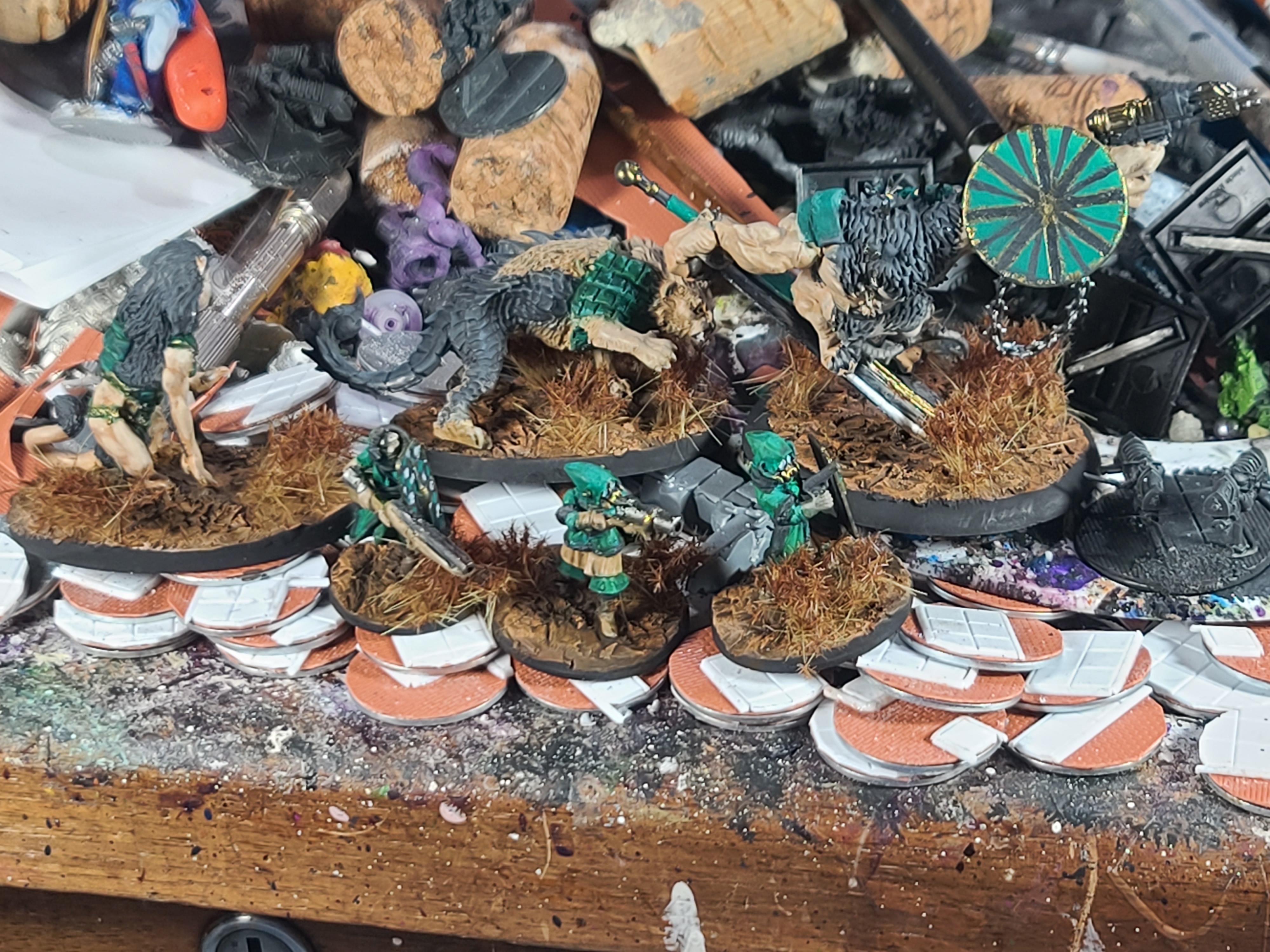 Alchemist, Brazen Bull, Conversion, Frostgrave, Games Workshop, Kitbash, Lions Of Jabr, North Star Military Figures, Rat Ogre, Reaper Miniatures, Sapper, Soldiers Ii, Trench Crusade, Warband Shot