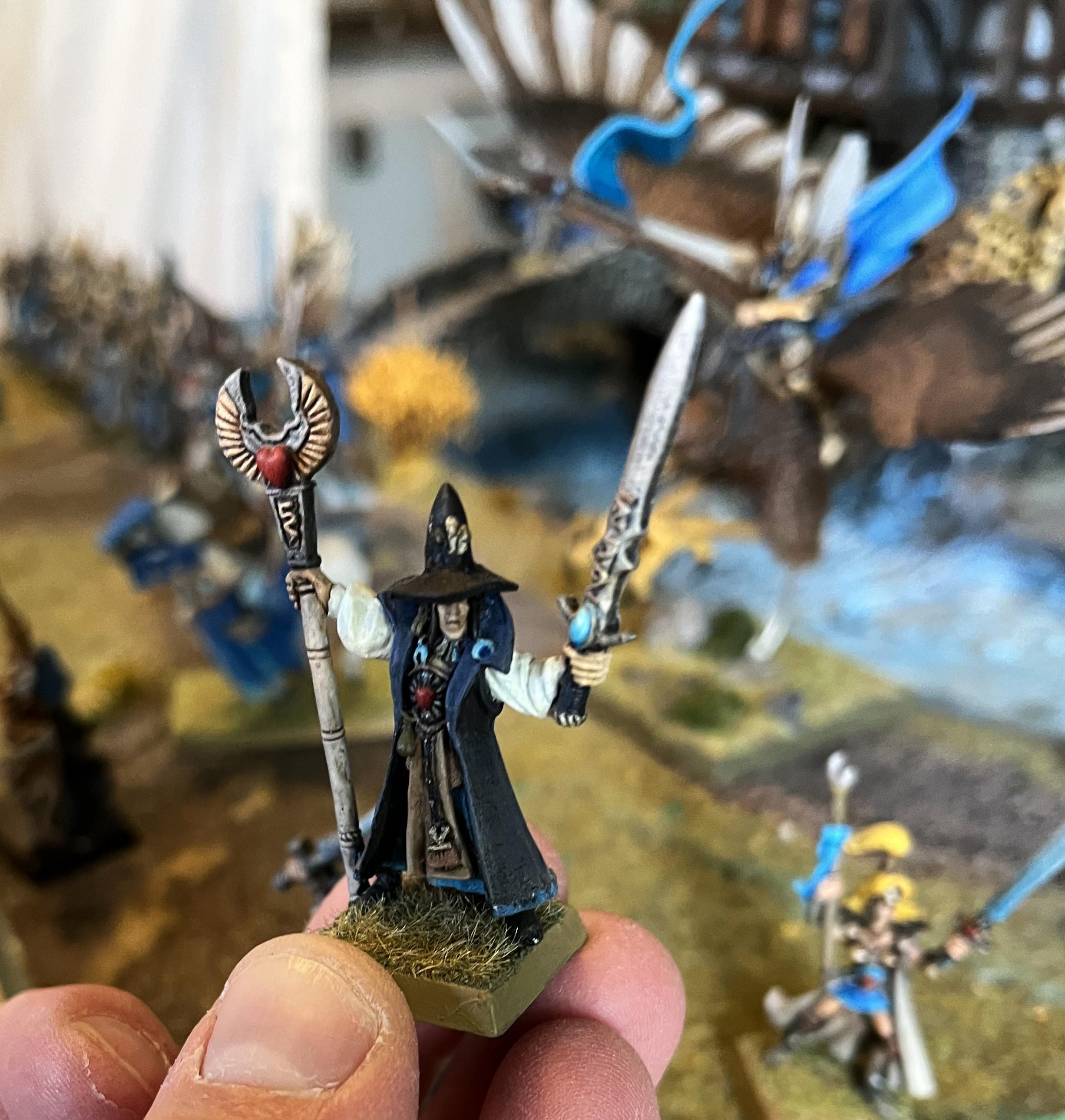 Fantasy Battle, High Elves, The Old World, Wizard