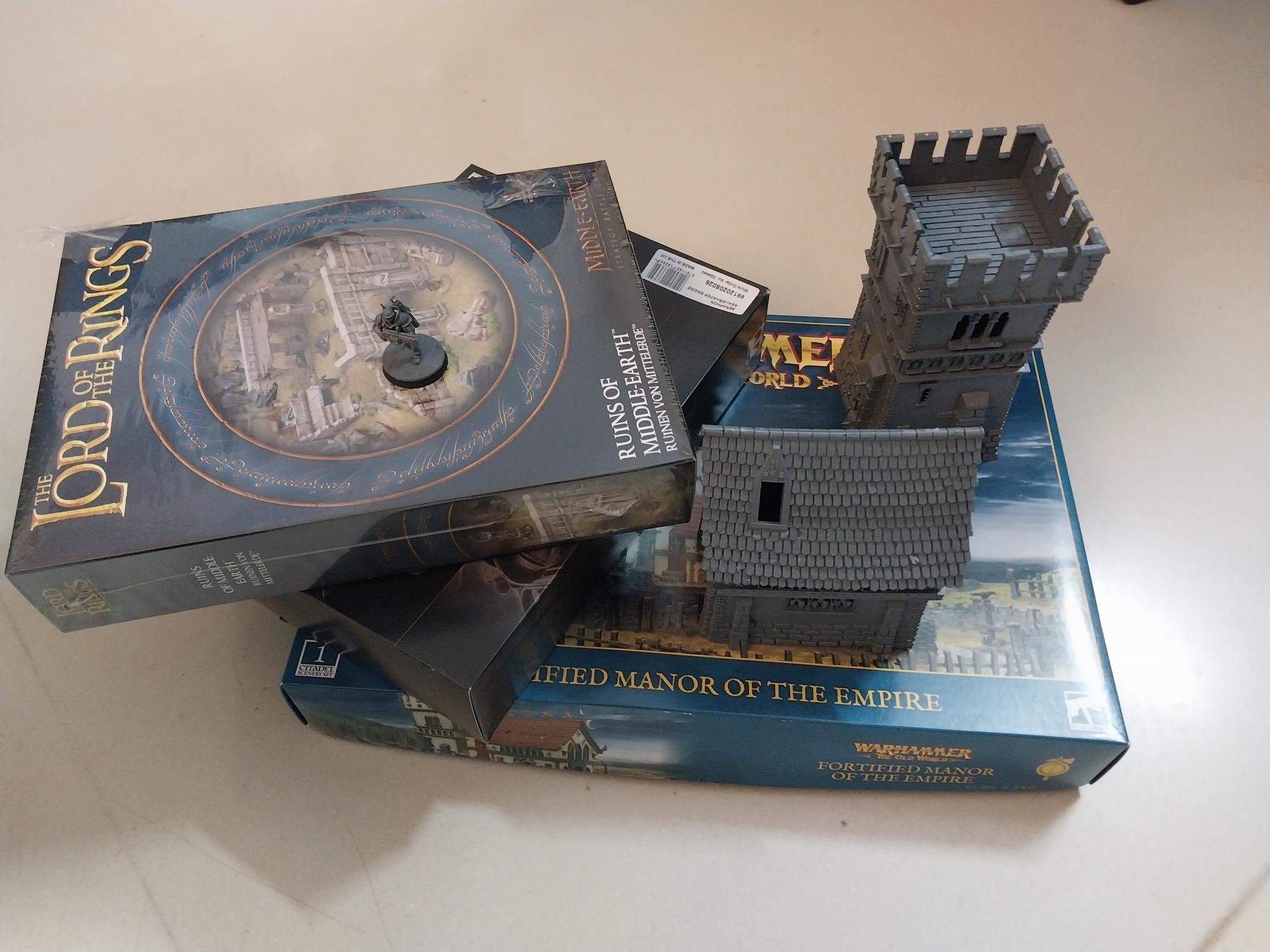 Empire, Fortified Manor, Lizardmen, Lord Of The Rings, Manor, Pyramid, Ruins, Terrain