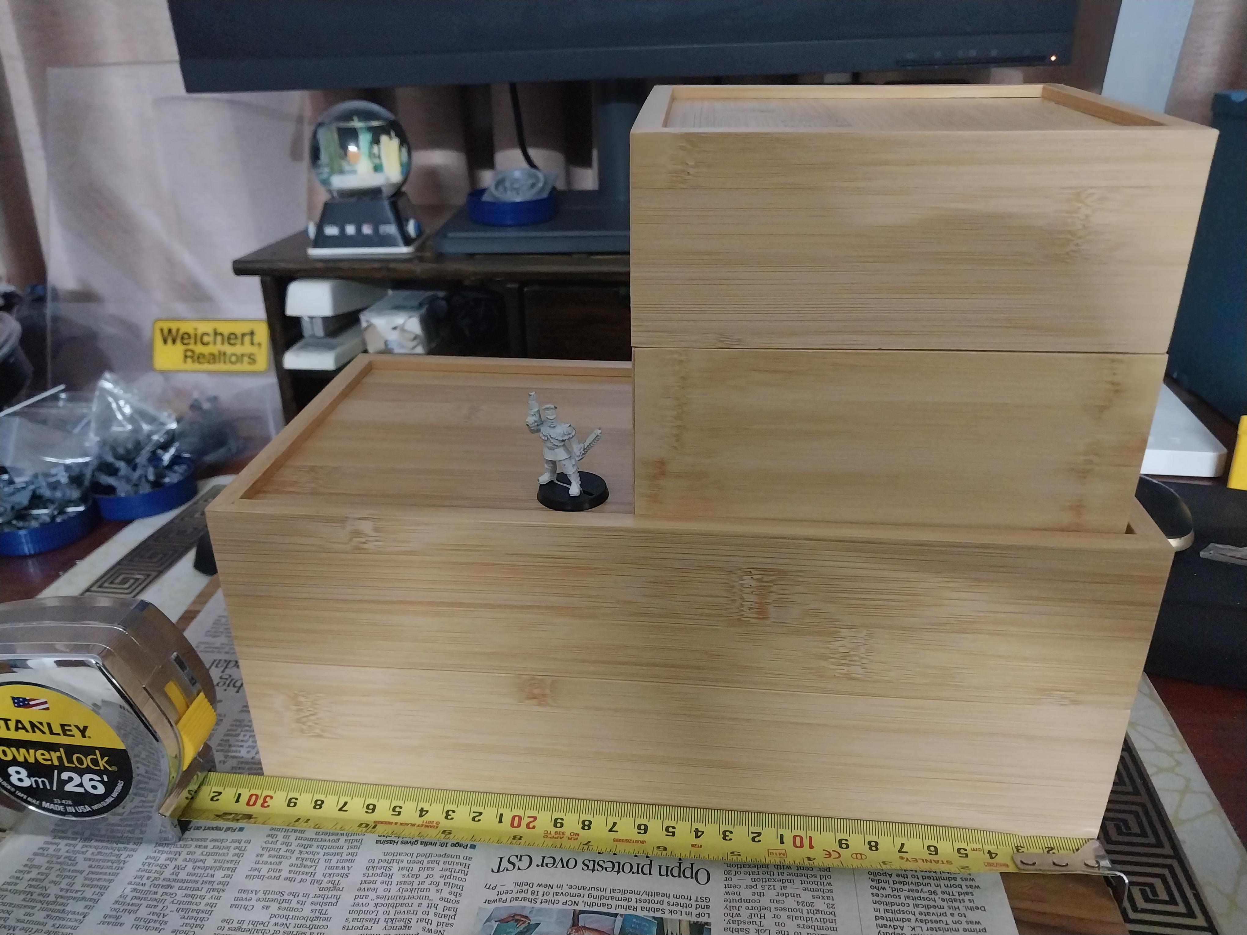 Adeptus Arbites, Box, City Wall, Fortification, Ikea, Warhammer 40,000, Wood