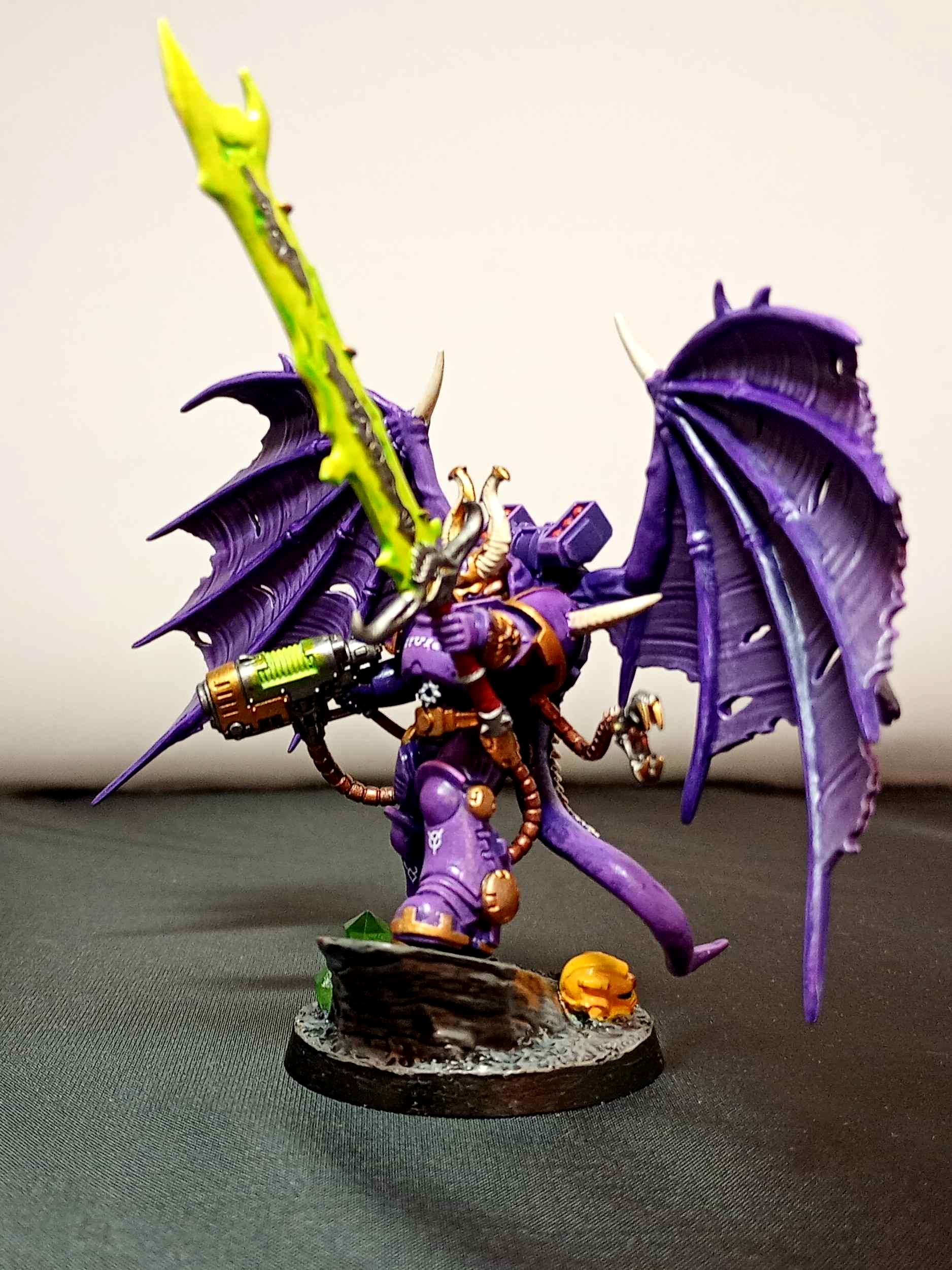 Chaos Lord, Chaos Space Marines, Conversion, Kitbash Chaos, Warhammer 40,000