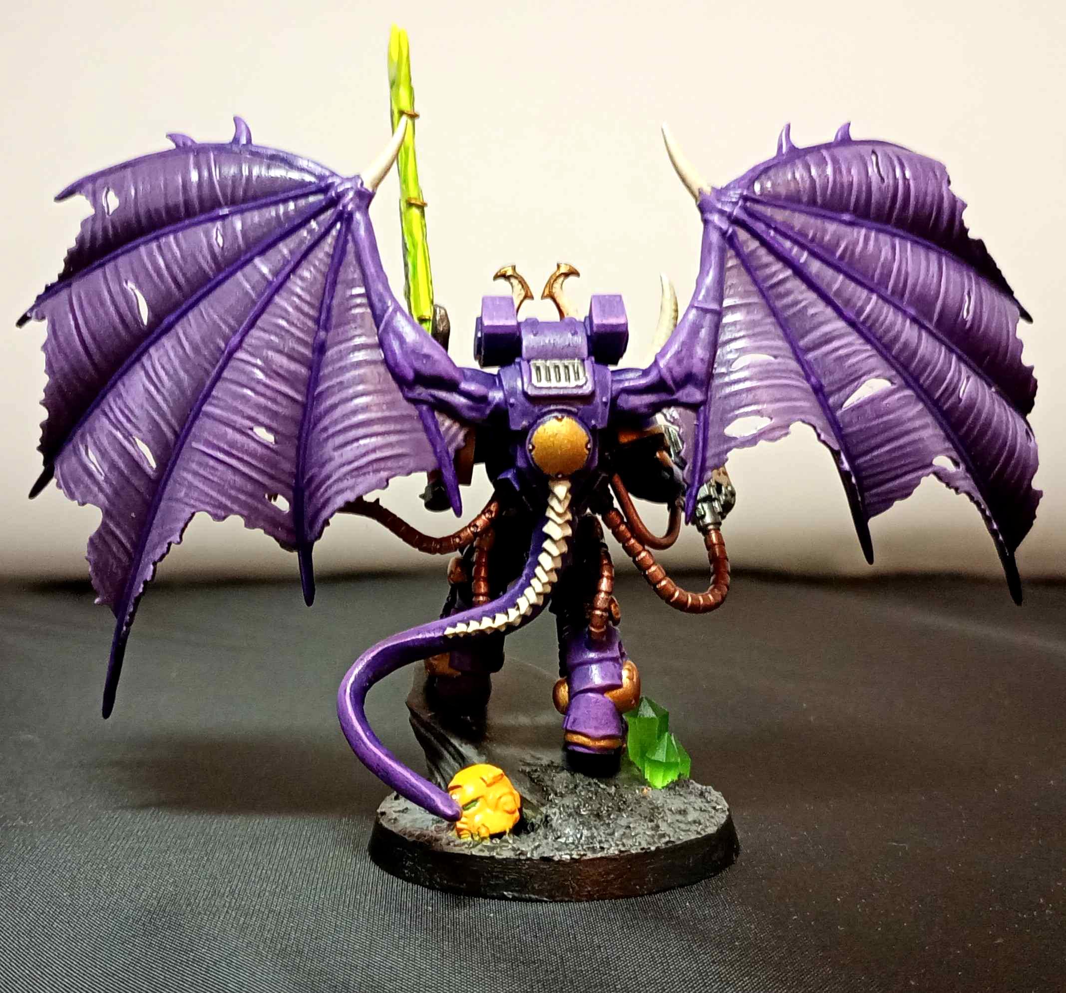 Chaos Lord, Chaos Space Marines, Conversion, Kitbash Chaos, Warhammer 40,000