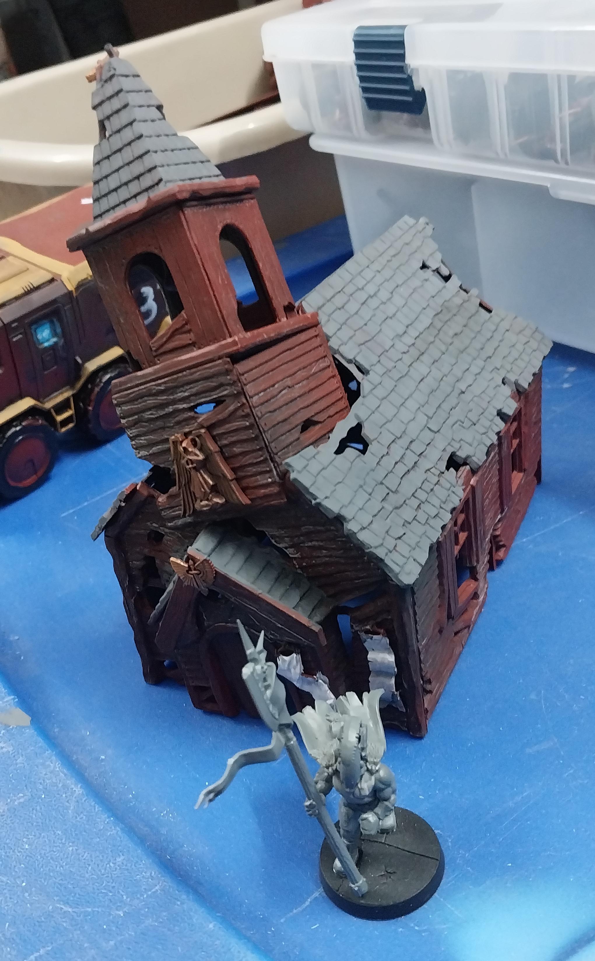 Ramshackle Church, Renedra, Ruins, Temple