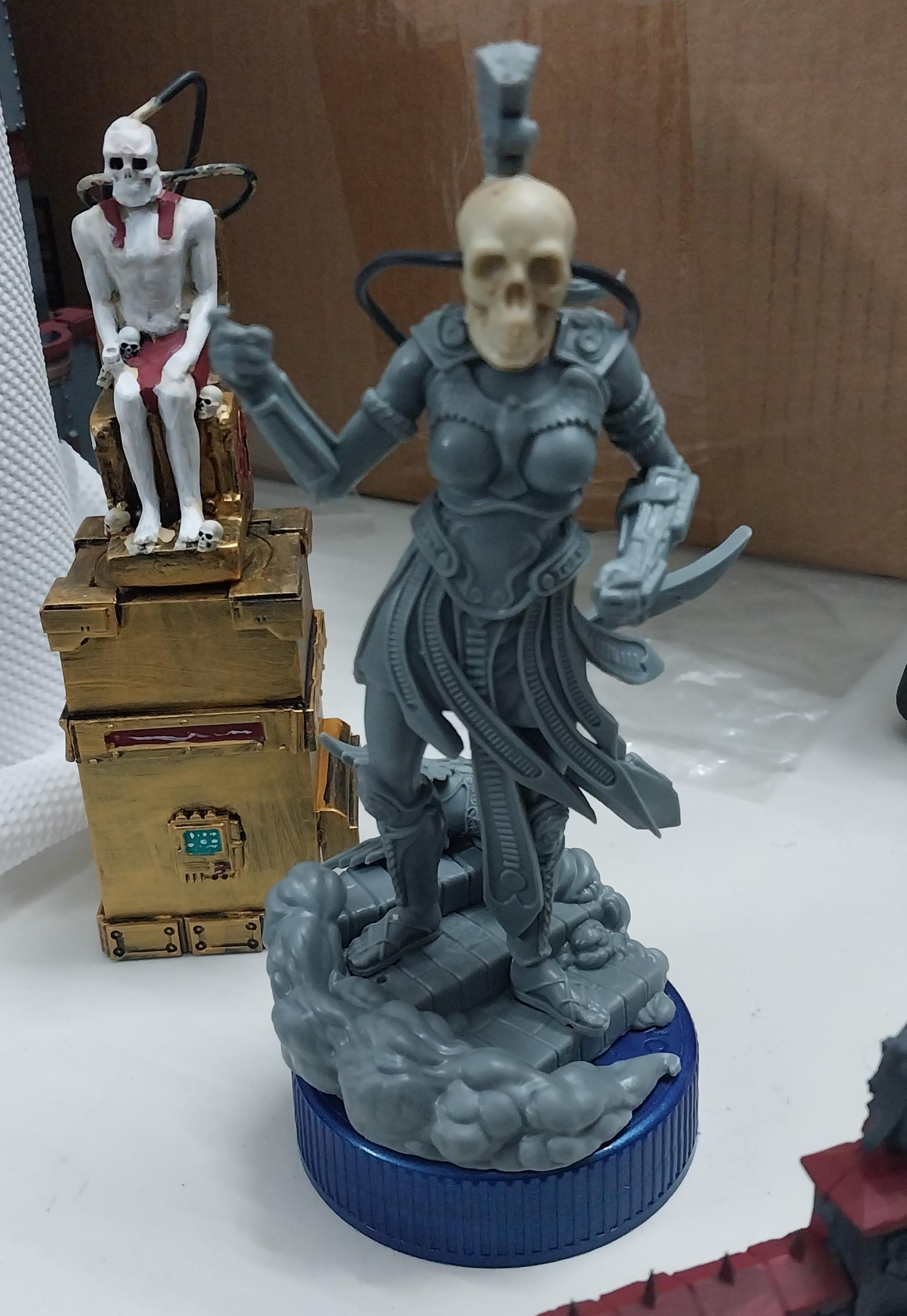 Athena, Empress, Queen, Reaper, Statue, Storm Giant, Warhammer 40,000
