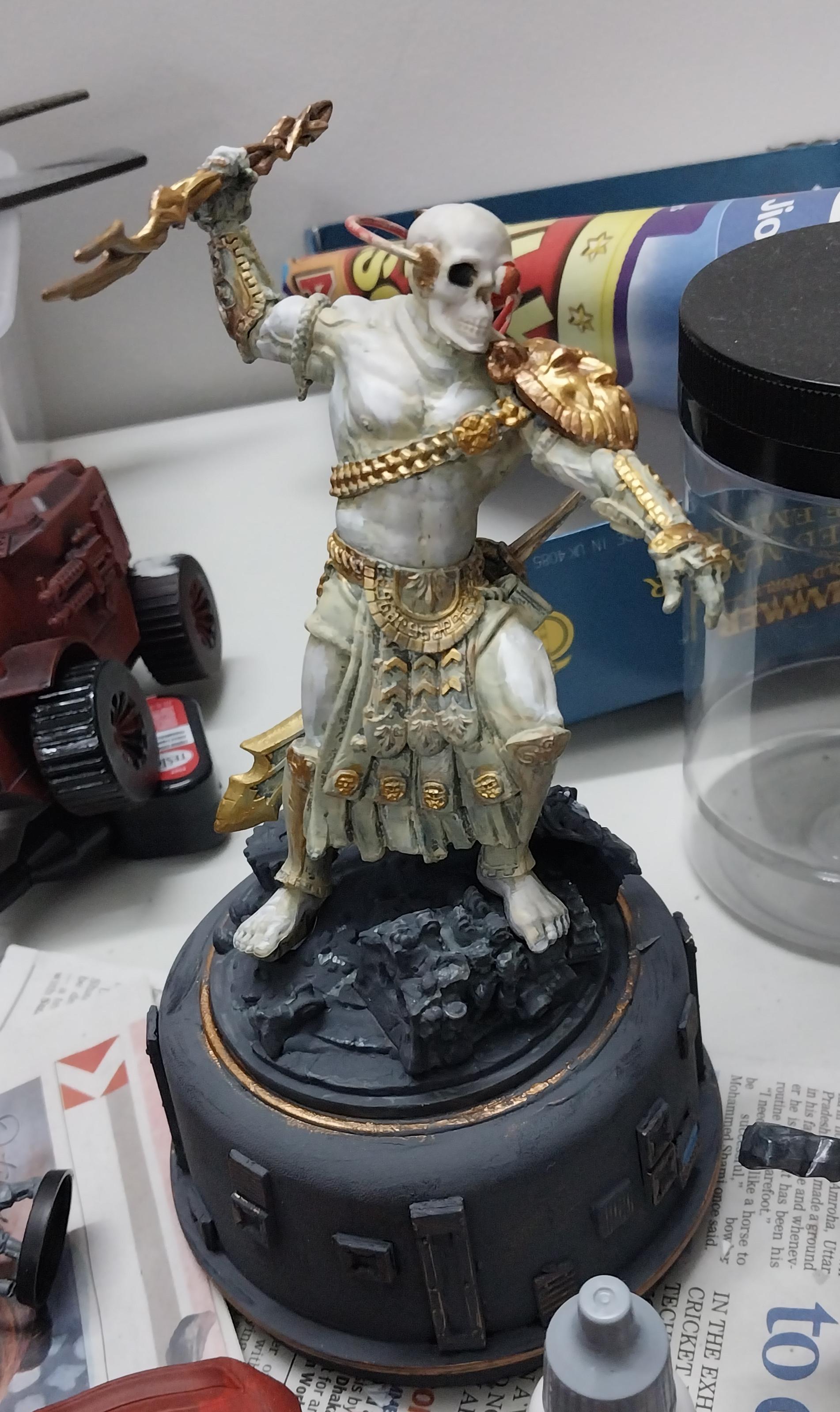 Emperor Of Mankind, Statue, Zeus