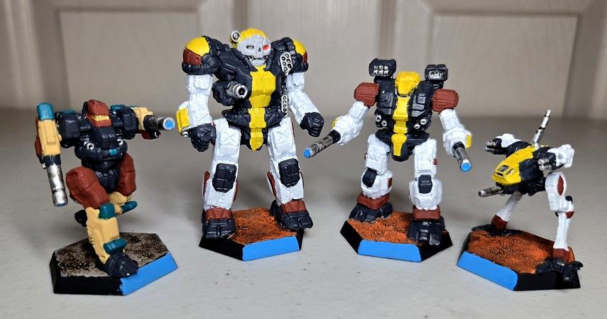 Atlas, Battletech, Blackjack, Locust, Warhammer Fantasy