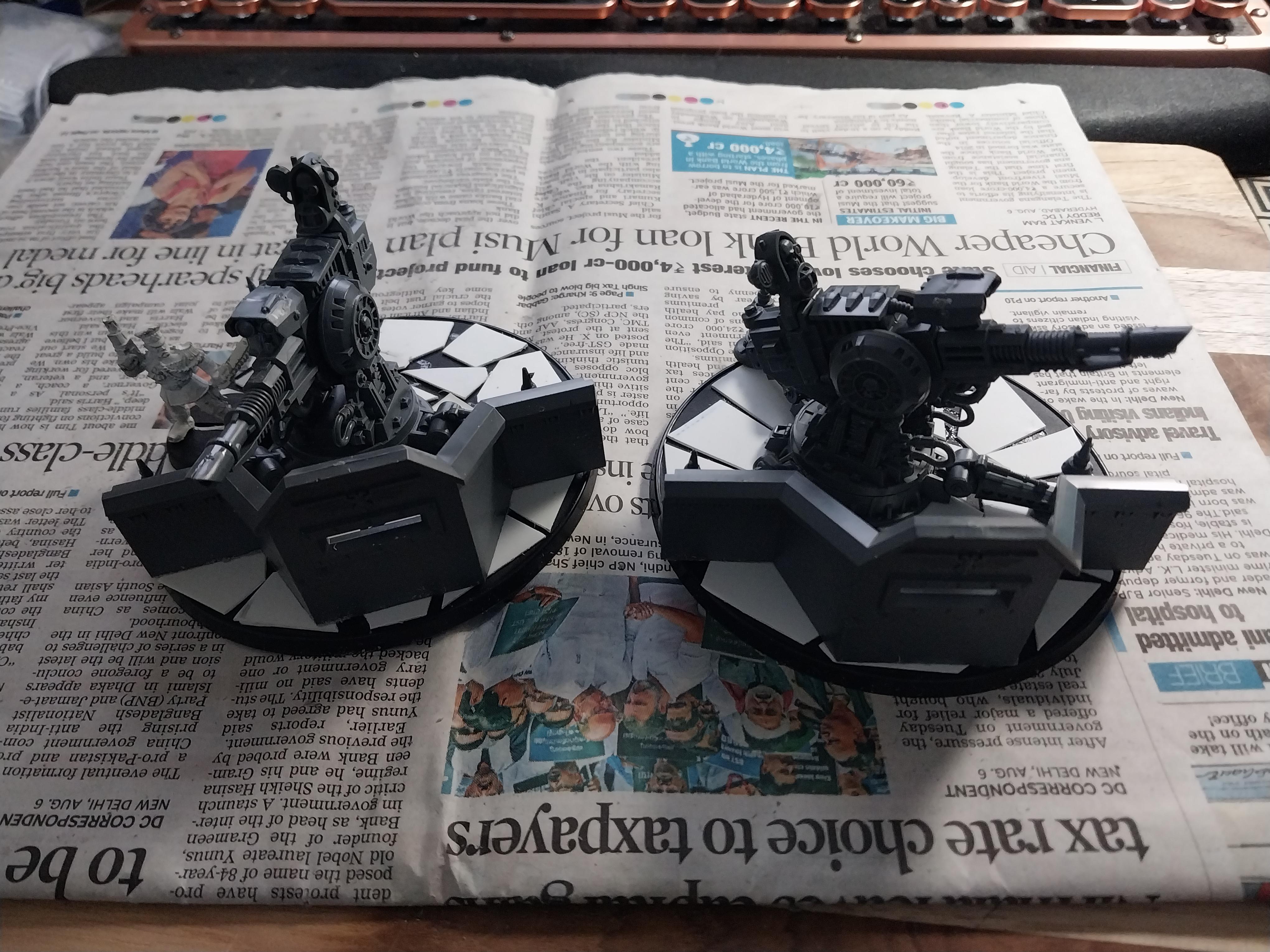 Bastion, Field Ordnance Battery, Heavy Lascannon, Icarus Lascannon, Mordian