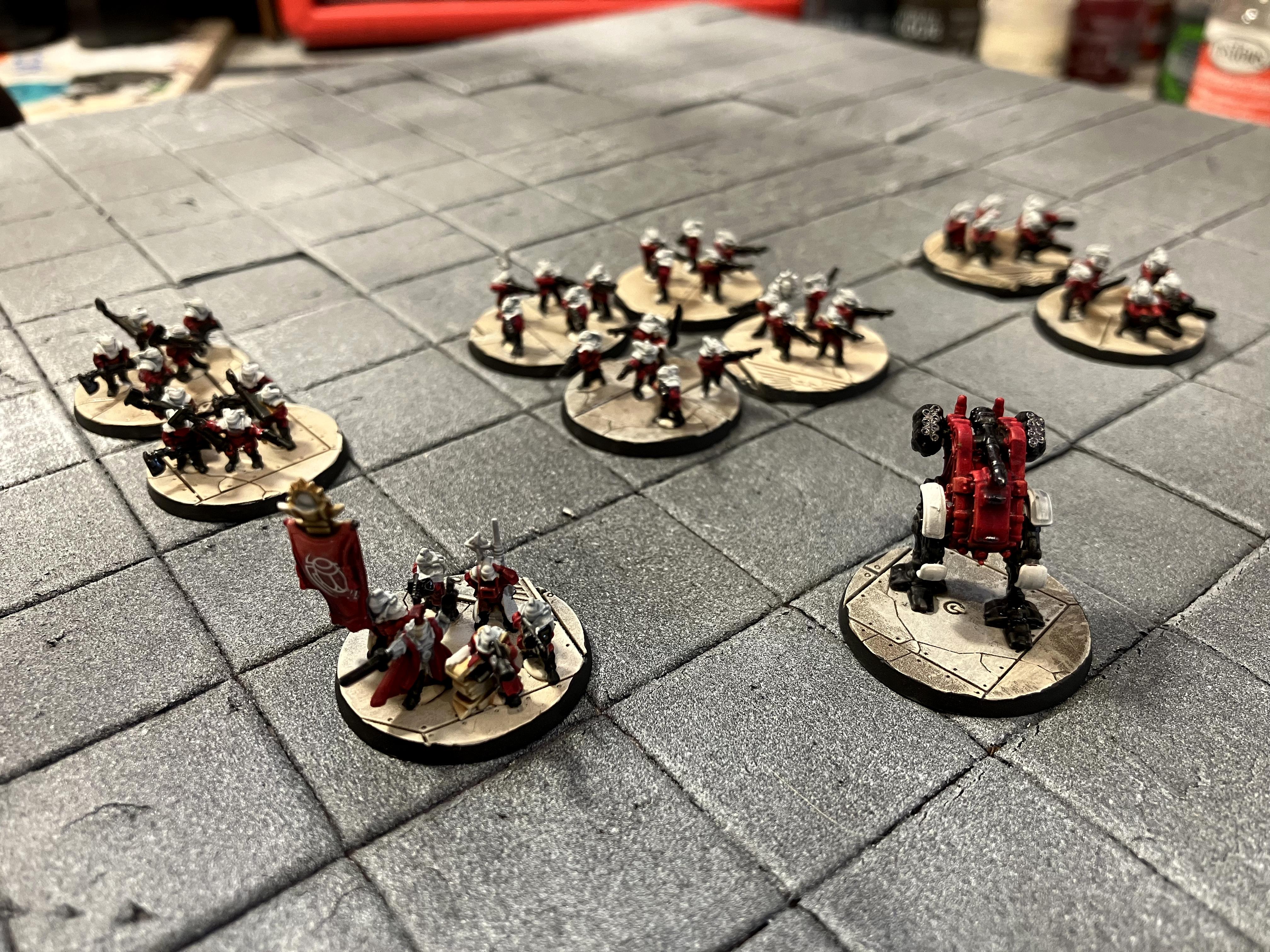 Auxilia, Hobby Progress Challenge, Legions Imperalis, Prospero Spireguard, Solar Auxilia, Thousand Sons