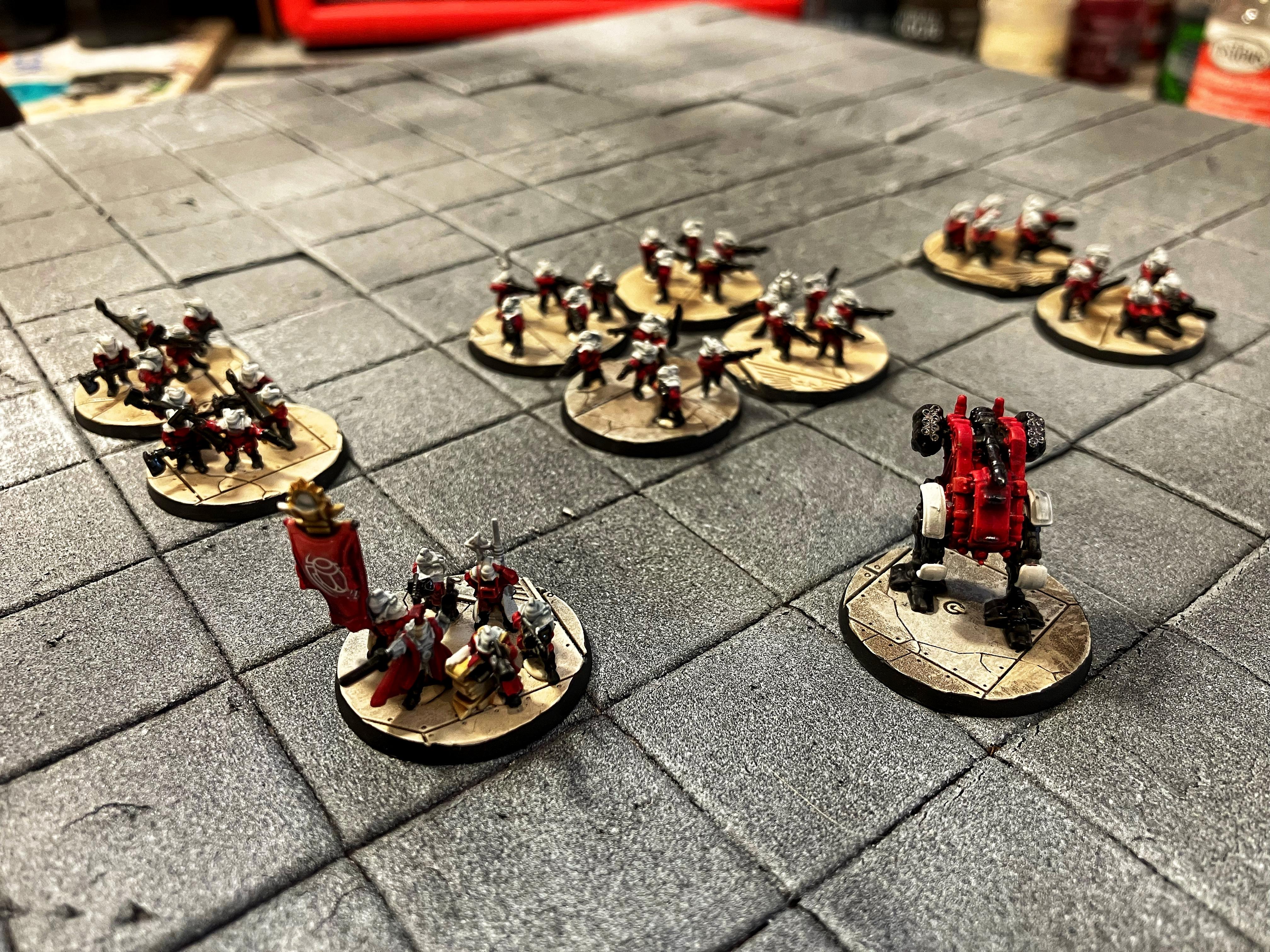 Auxilia, Hobby Progress Challenge, Legions Imperalis, Prospero Spireguard, Solar Auxilia, Thousand Sons