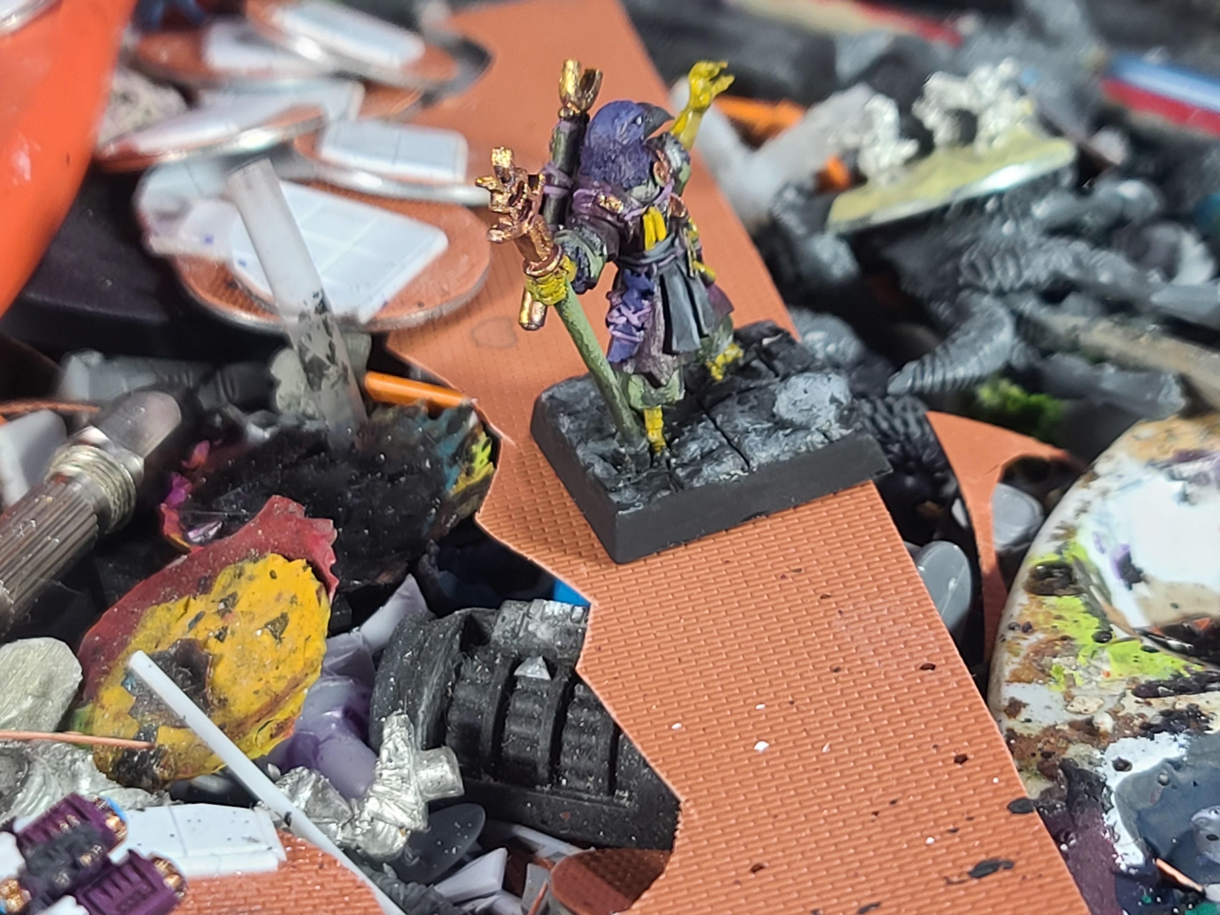 Bird Man, Bones, Dungeons And Dragons, Kenku, Oracle, Pathfinders, Reaper Miniatures, Tengu