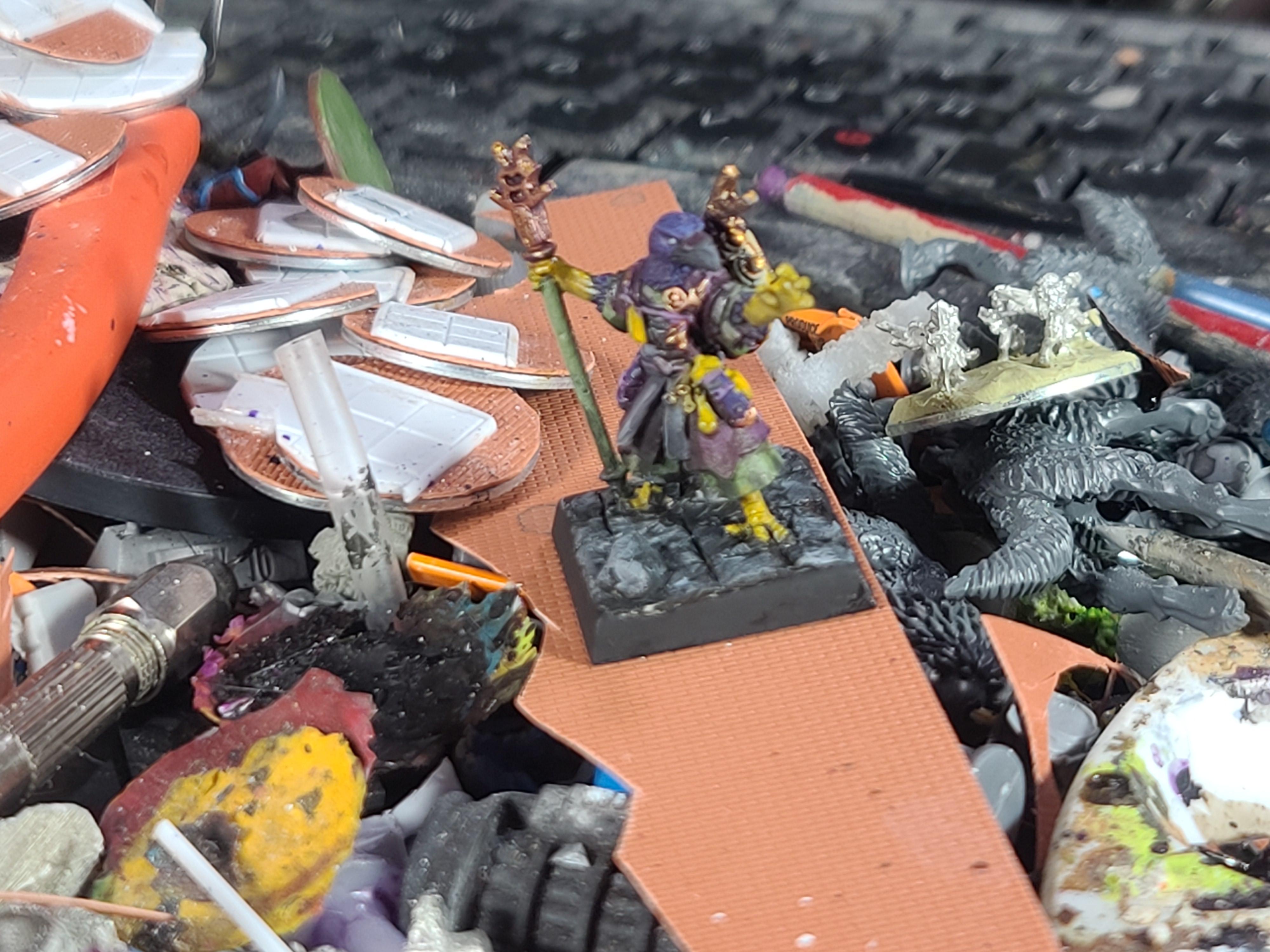 Bird Man, Bones, Dungeons And Dragons, Kenku, Oracle, Pathfinders, Reaper Miniatures, Tengu