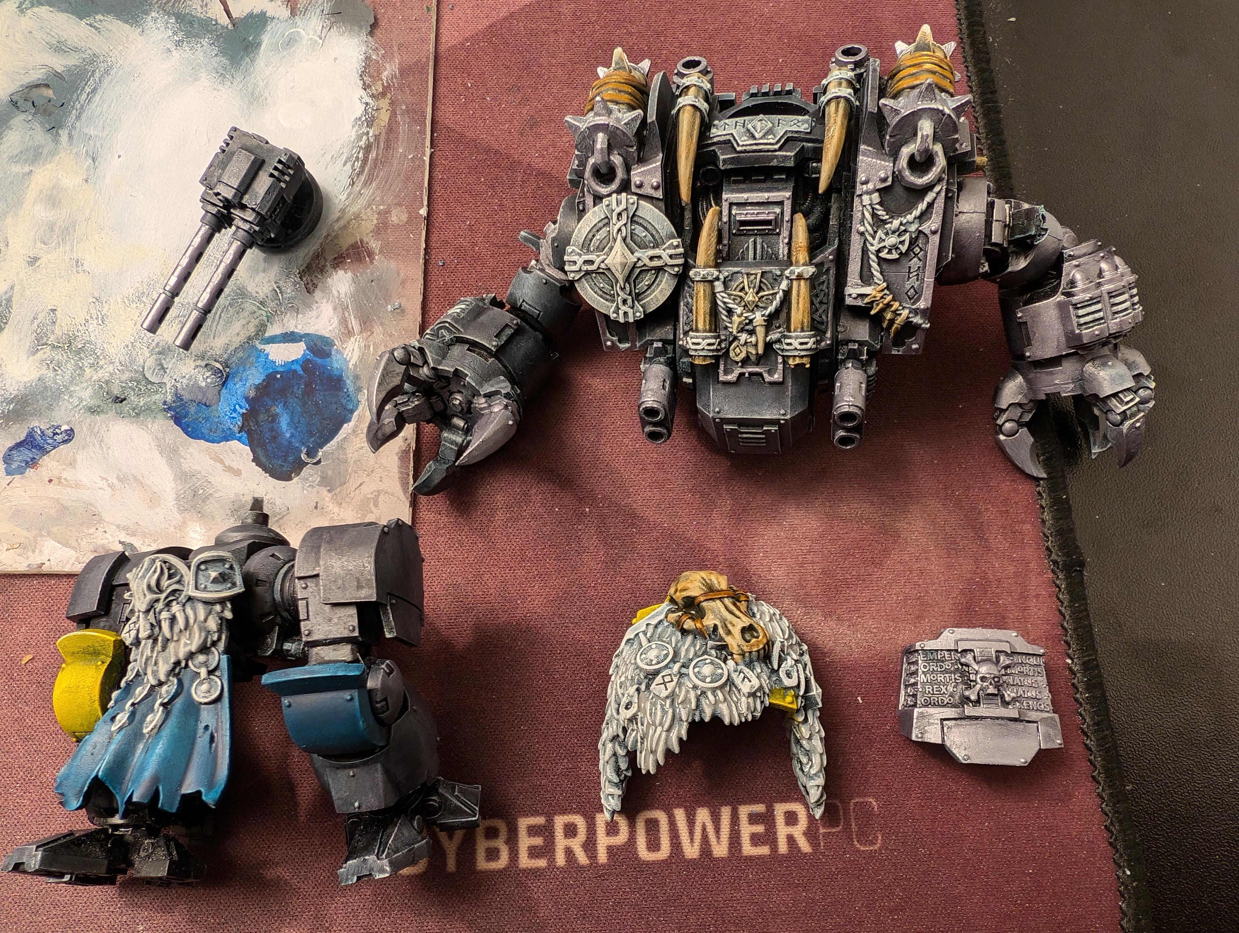 Space wolf deathwatch dread wip