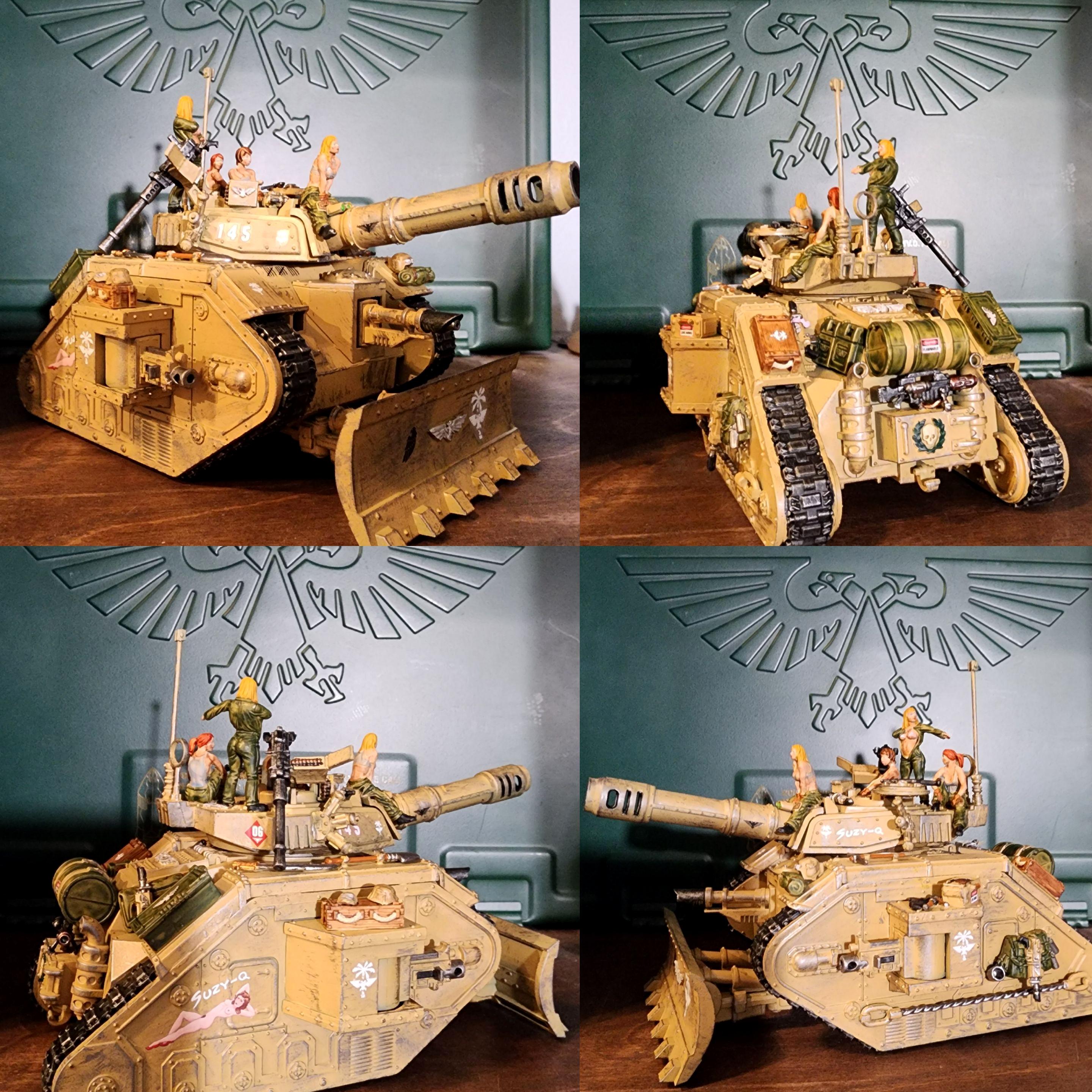 Afrika Korps, Dak, Imperial Guard, Leman Russ, Nsfw, Pinup, Warhammer 40,000