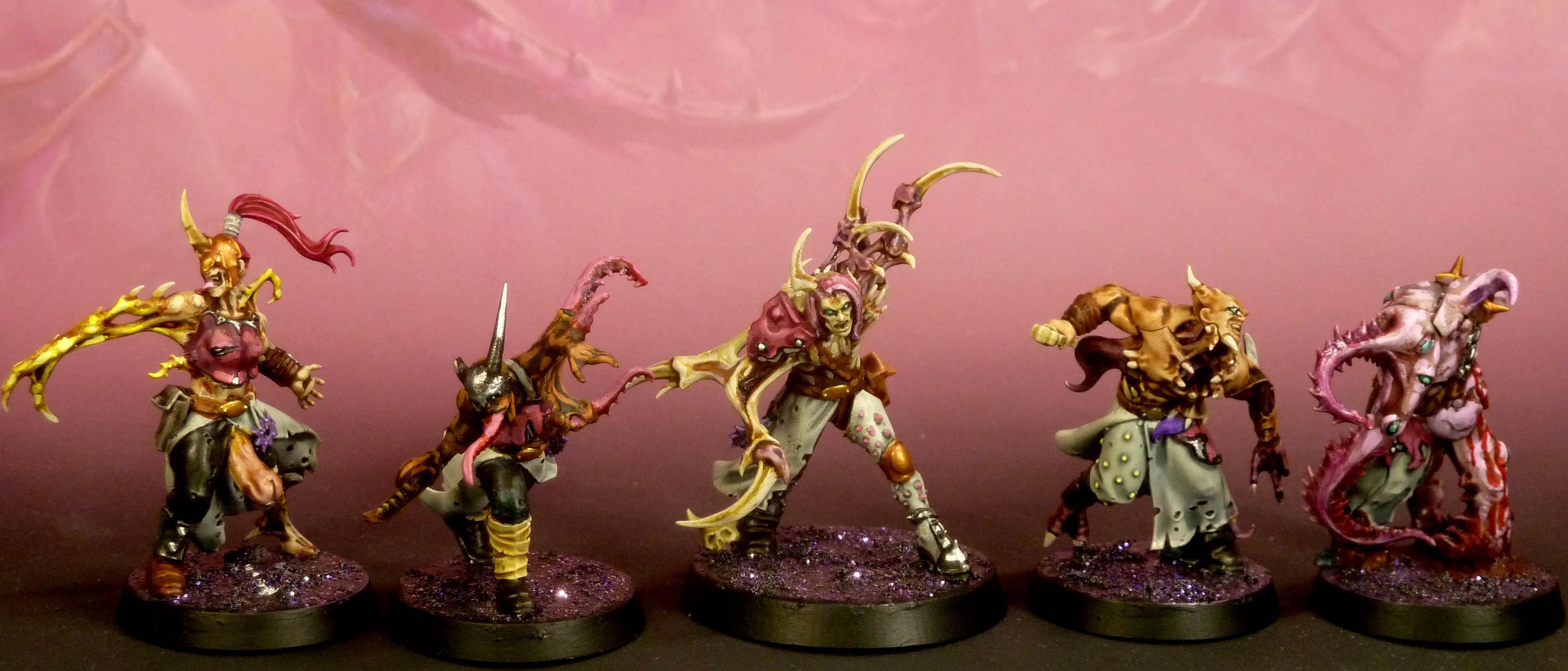 Accursed Cultists, Chaos, Conversion, Slaanesh