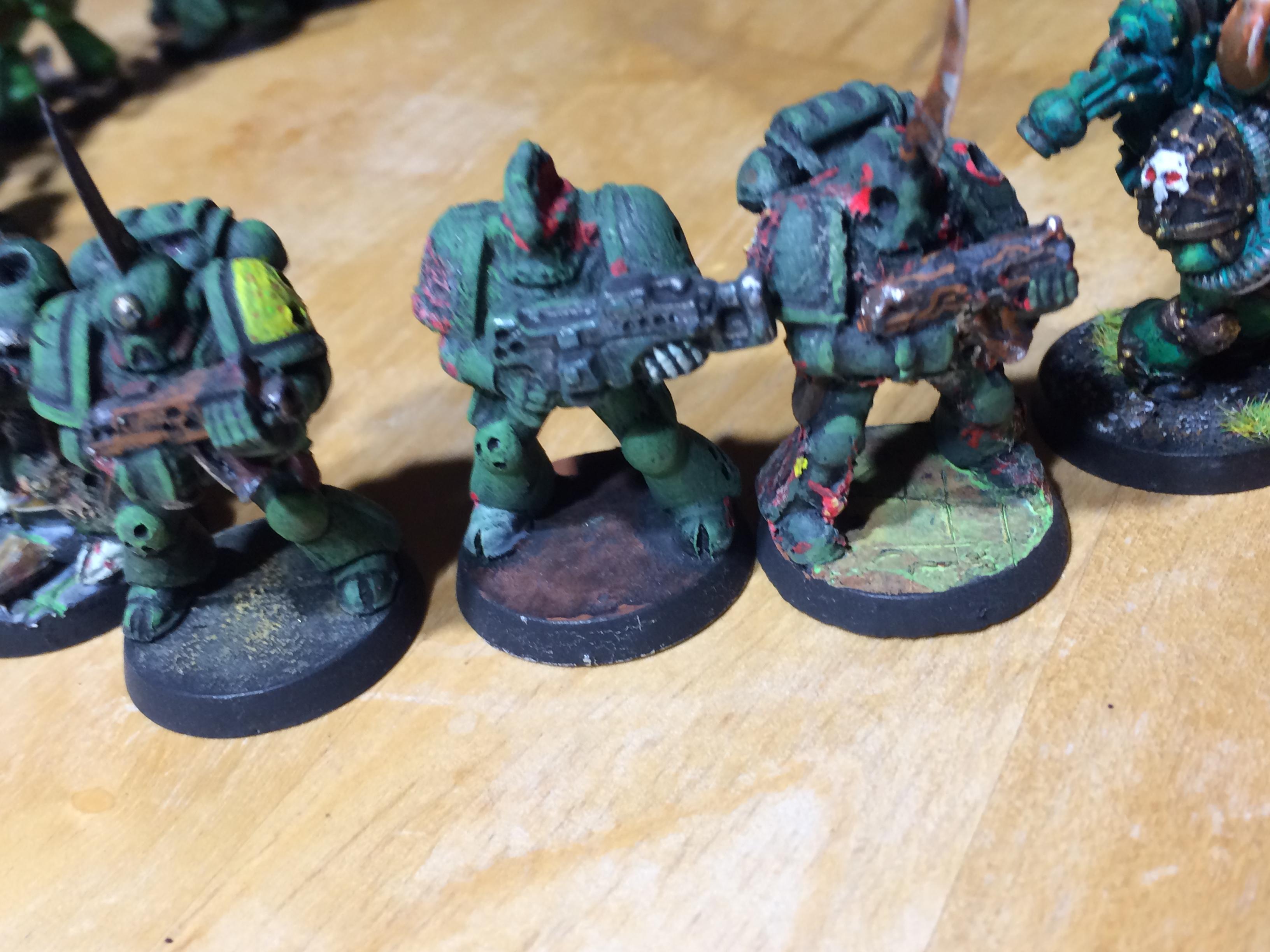 2nd Edition, Chaos Space Marines, Starter, Statue Marines