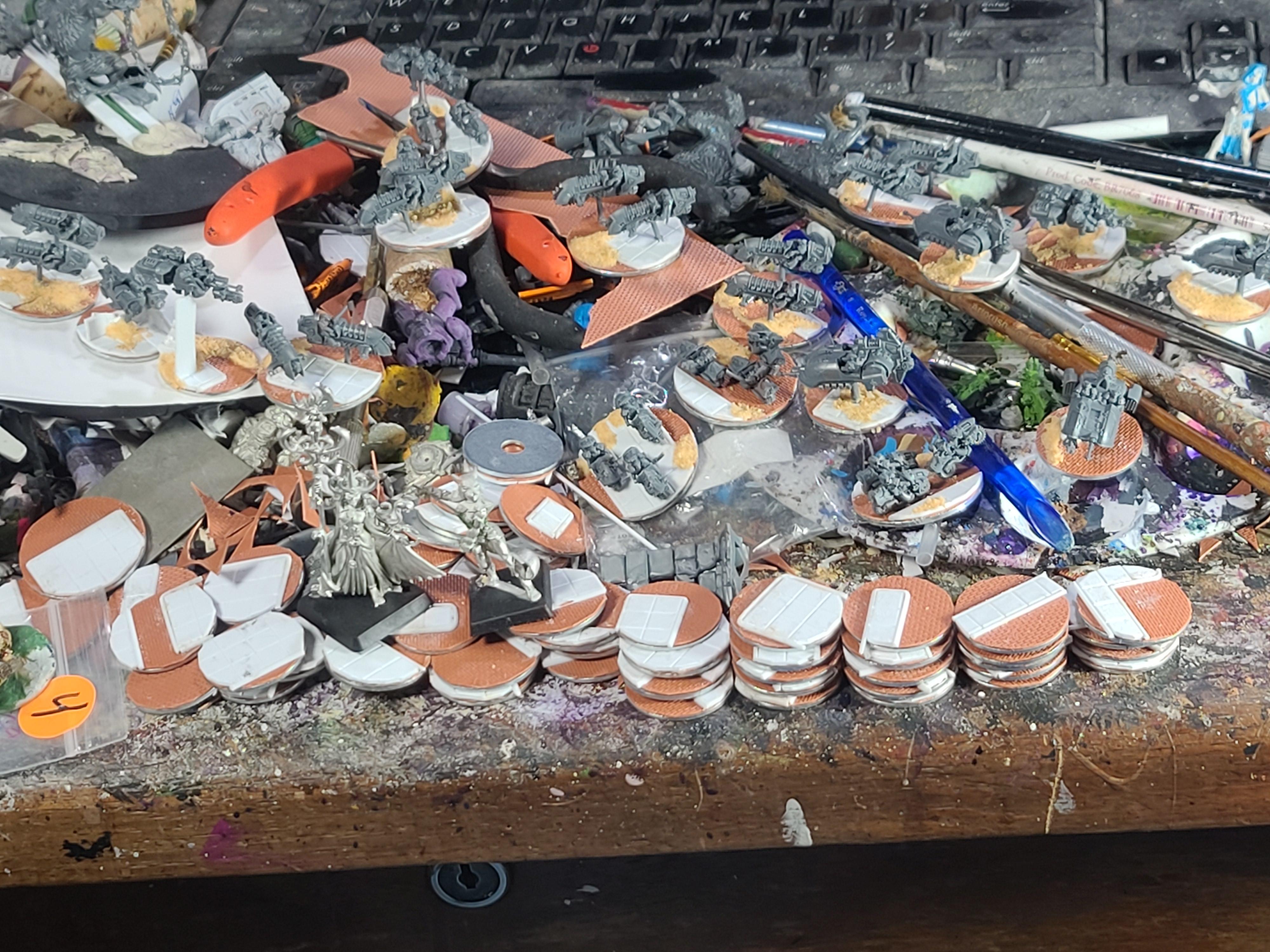 8mm, Basti, Conversion, Crocodile Games, Demigod Of Hecate, Games Workshop, Legions Imperialis, Repose, Space Marines, War Gods Of Aegyptus, Wargods Of Olympos, Weapon Swap