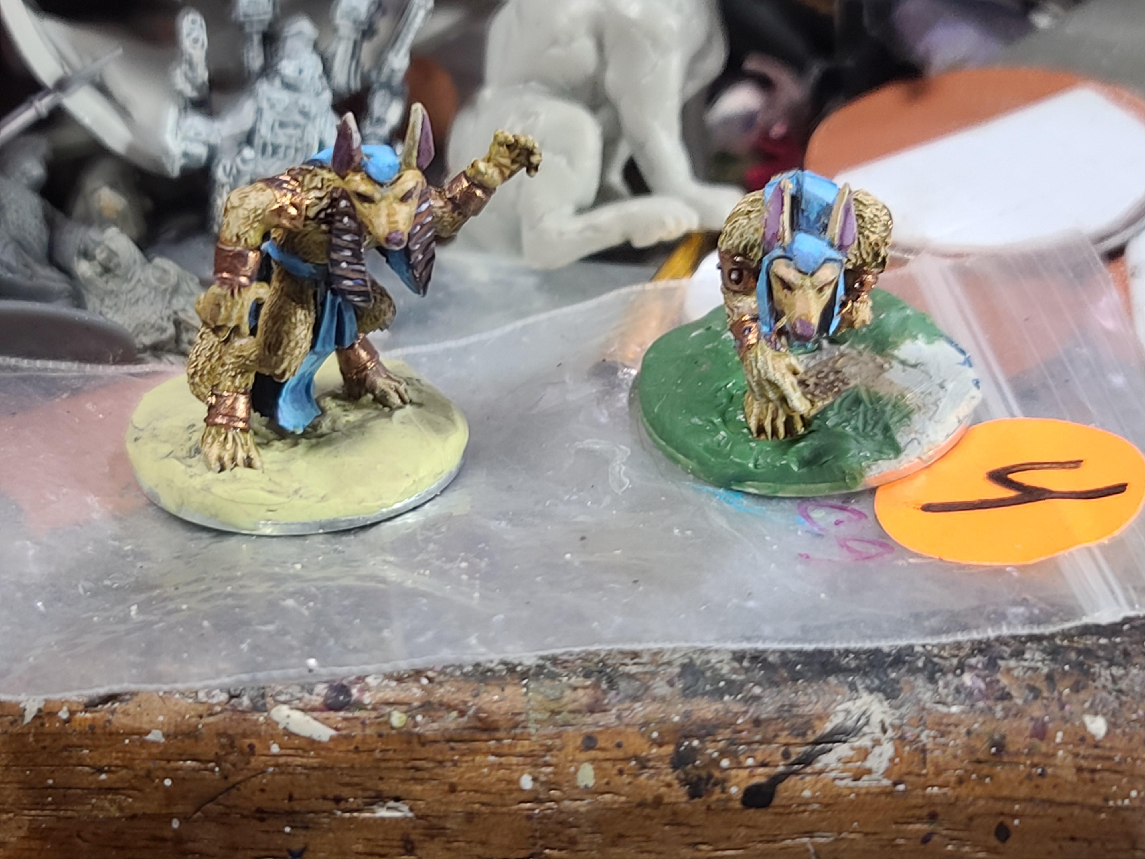 Draculas America, Metal, North Star Military Figures, Werejackal