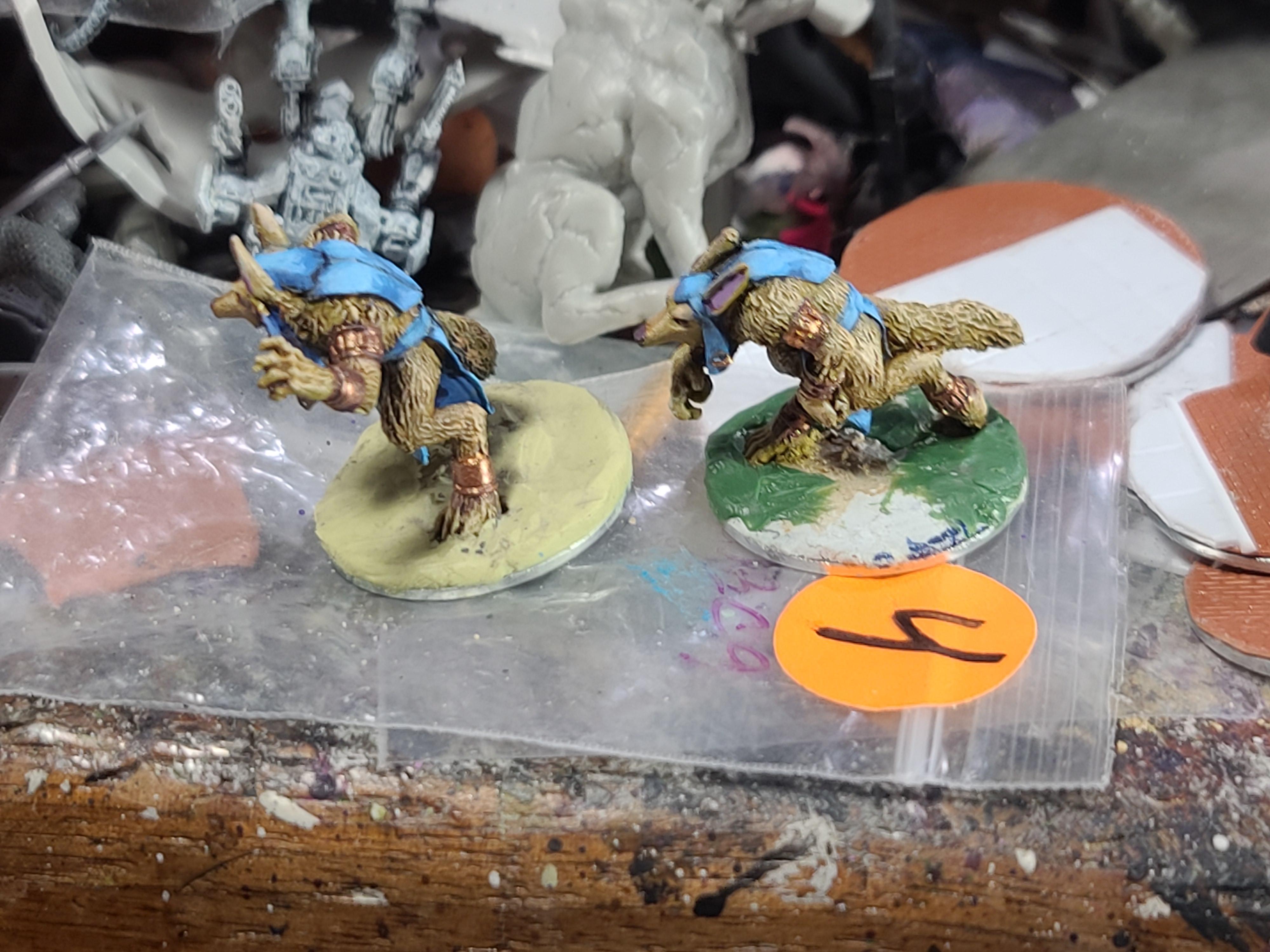 Draculas America, Metal, North Star Military Figures, Werejackal