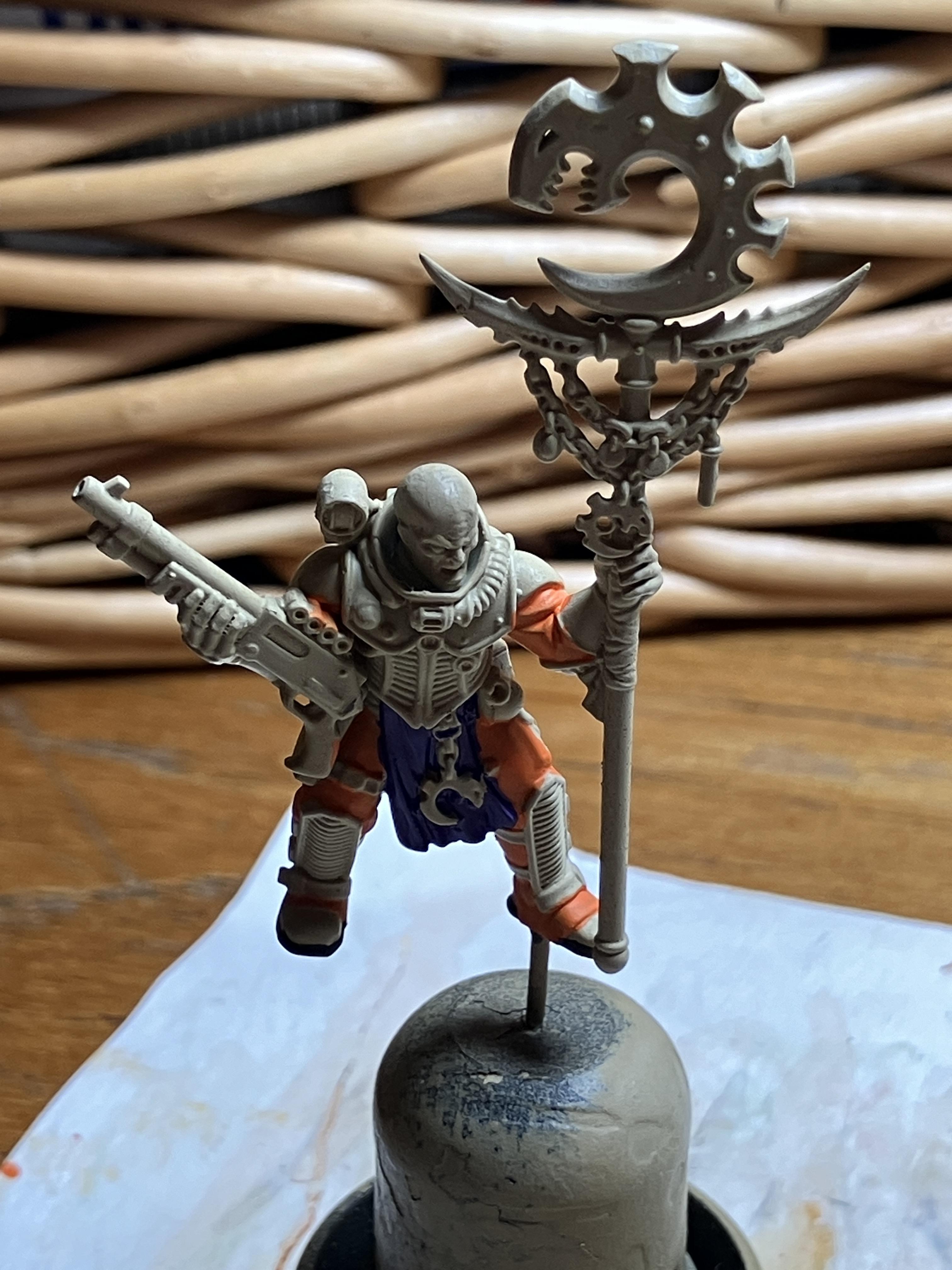 WH40k GSC Neophyte Hybrids Standard Bearer Proof