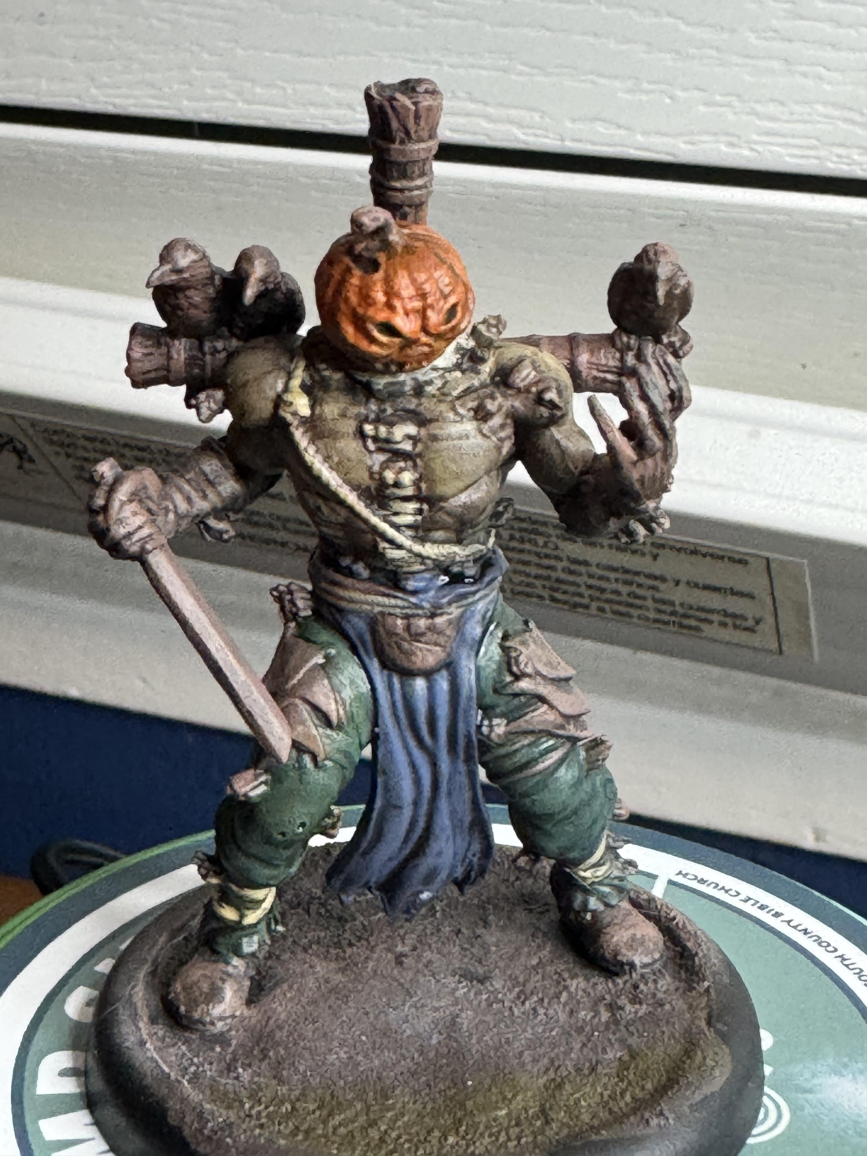 Halloween, Pumpkin, Scarecrow