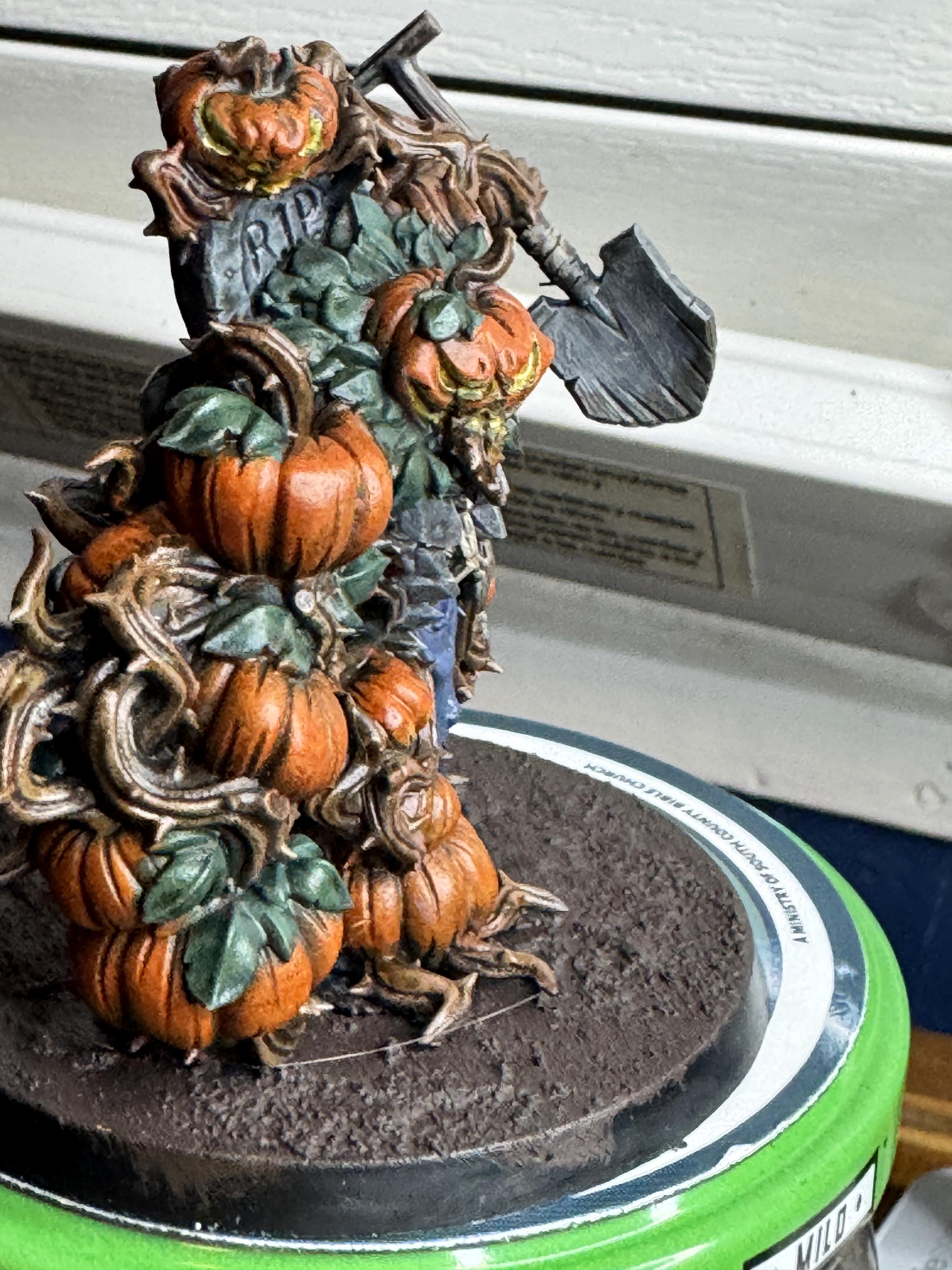 Pumpkin golem arm