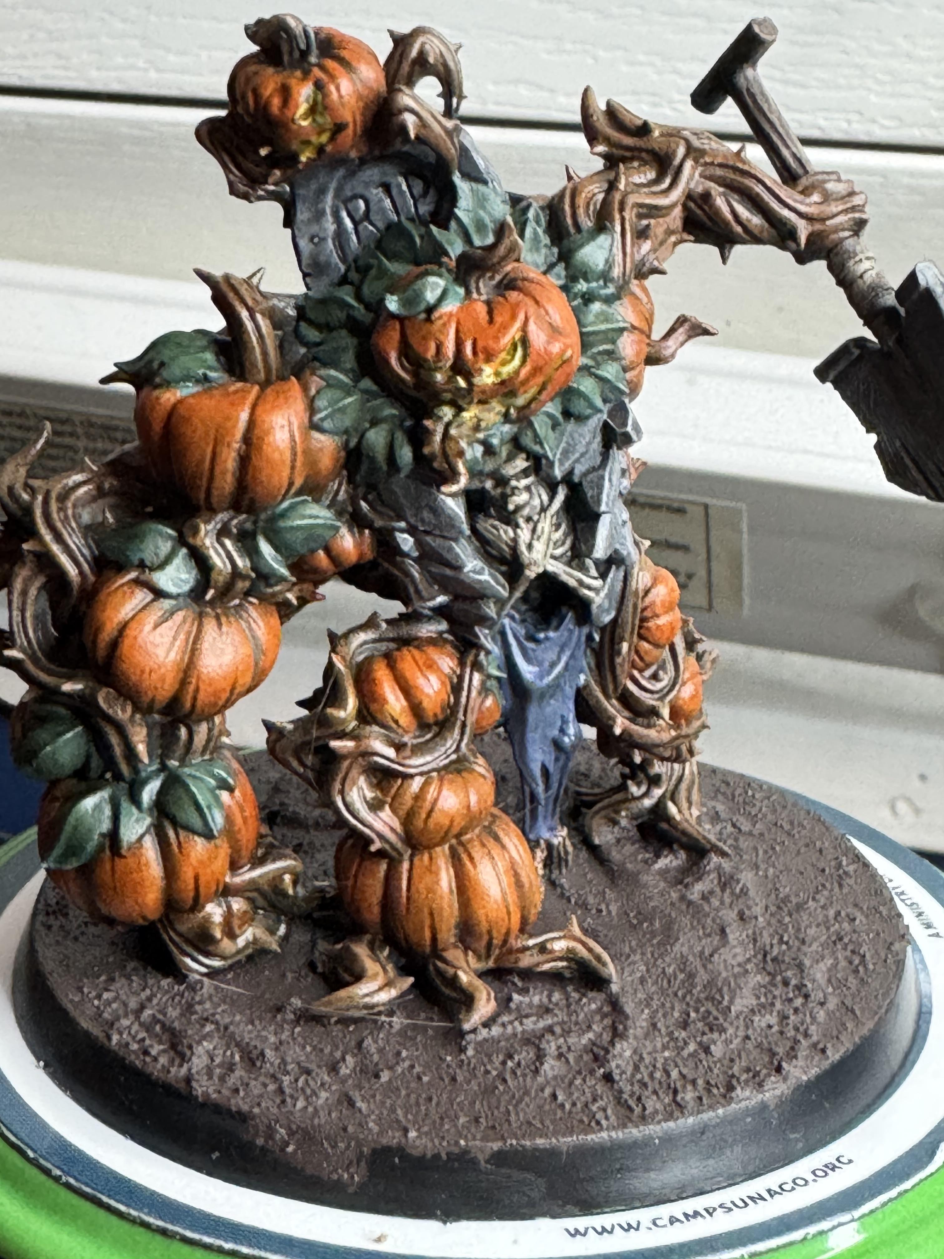 Halloween, Pumpkin, Scarecrow