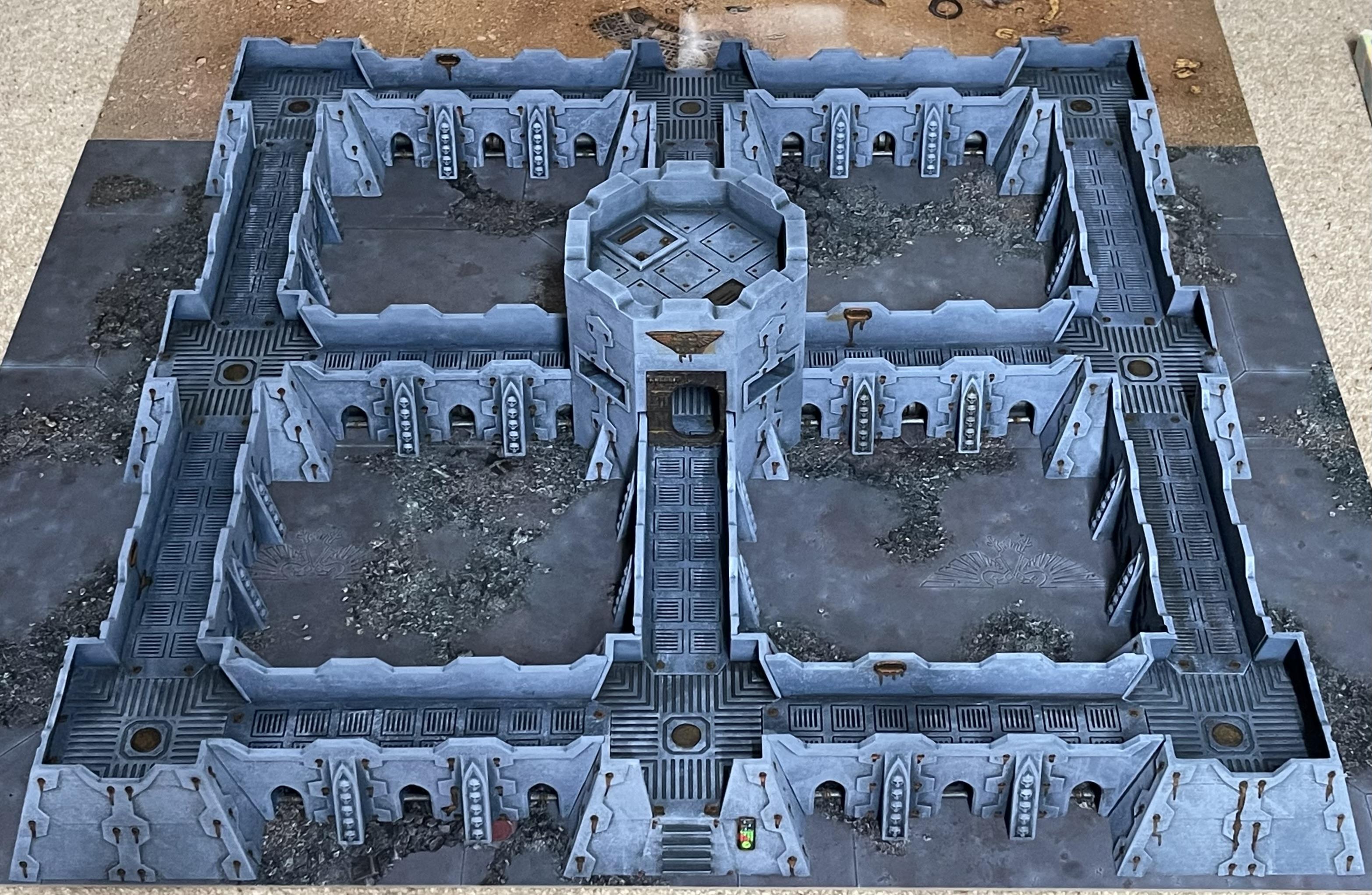 Fortress, Strongpoint, Warhammer 40,000, White Dwarf, Work In Progress