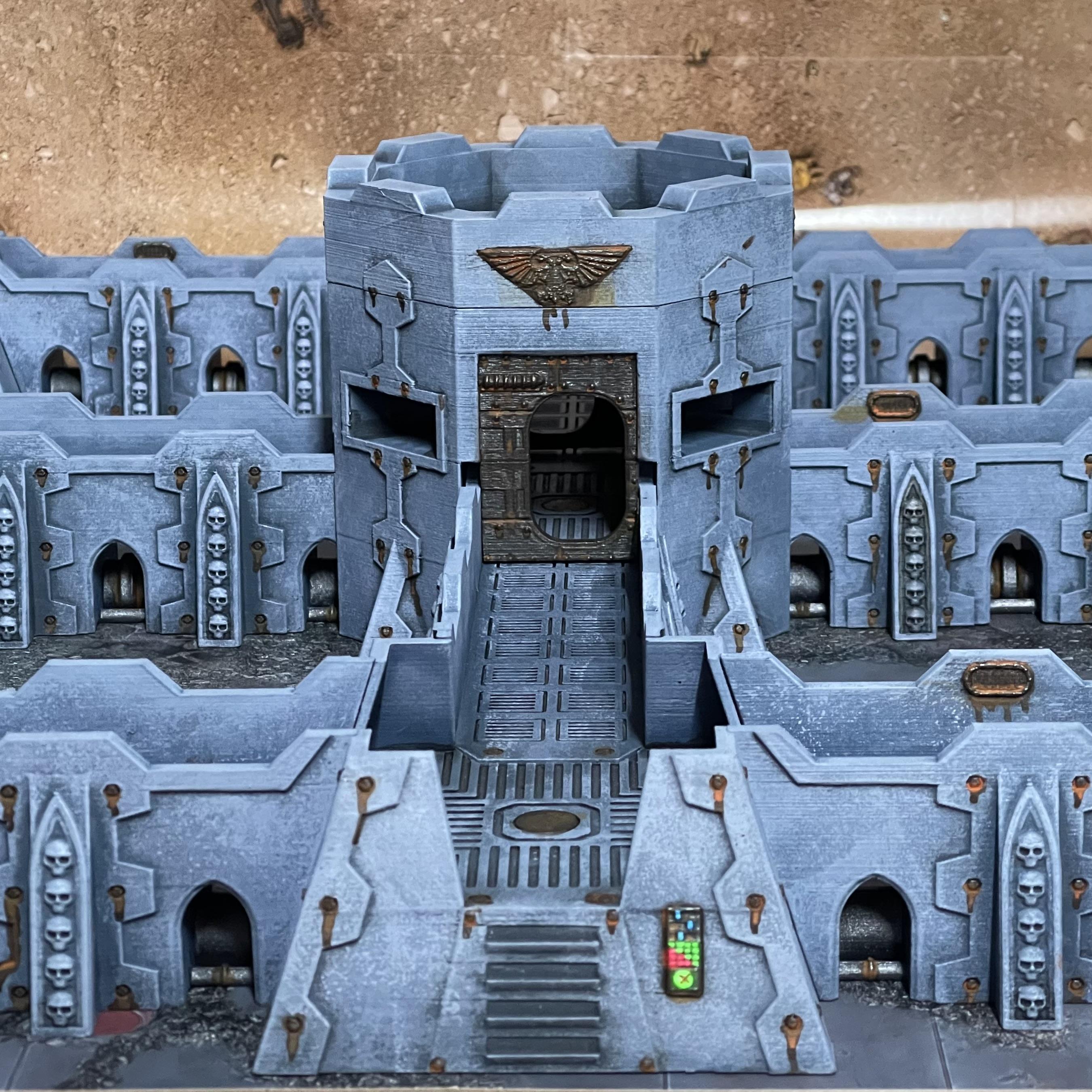Fortress, Strongpoint, Warhammer 40,000, White Dwarf, Work In Progress