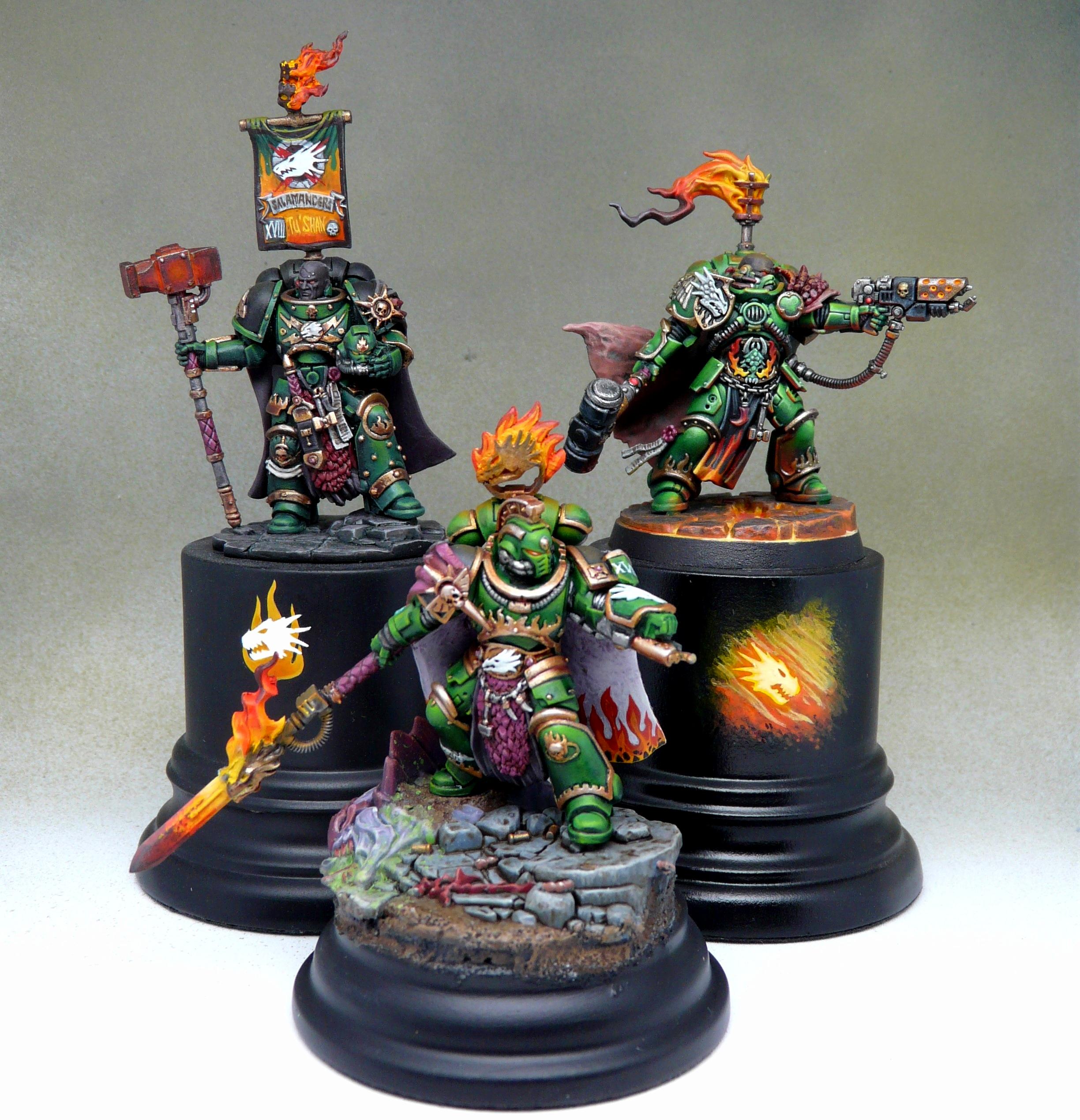 Adeptus Astartes, Primaris, Salamanders, Space Marines