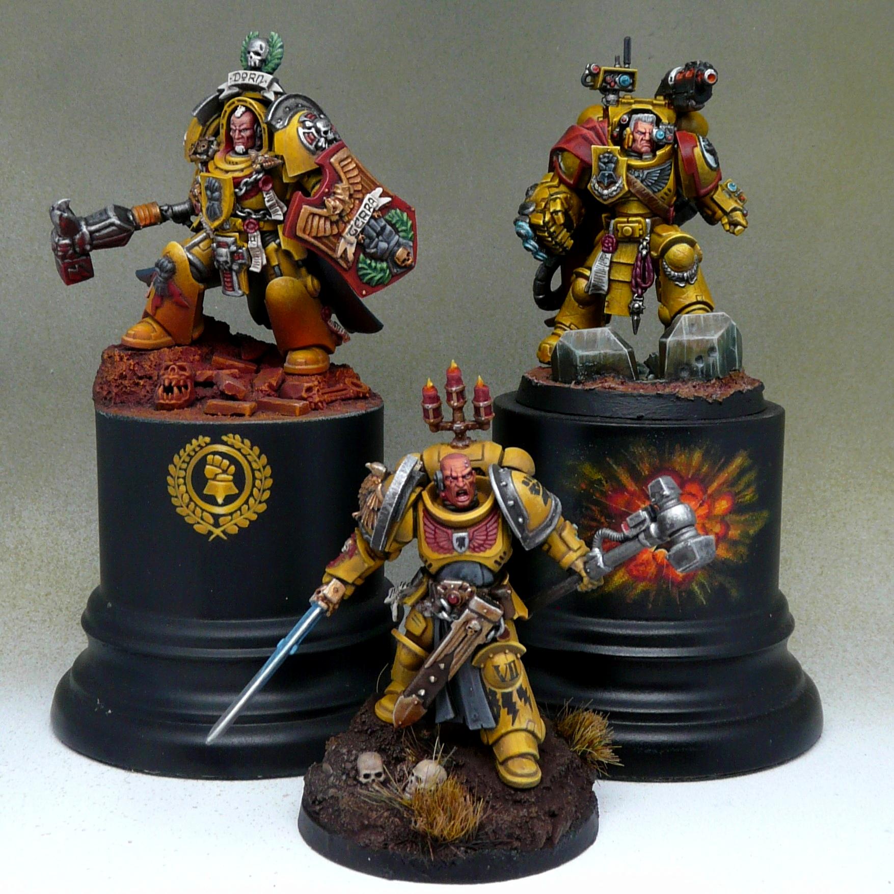 Adeptus Astartes, Darnath Lysander, Imperial Fists, Primaris, Space Marines, Tor Garadon