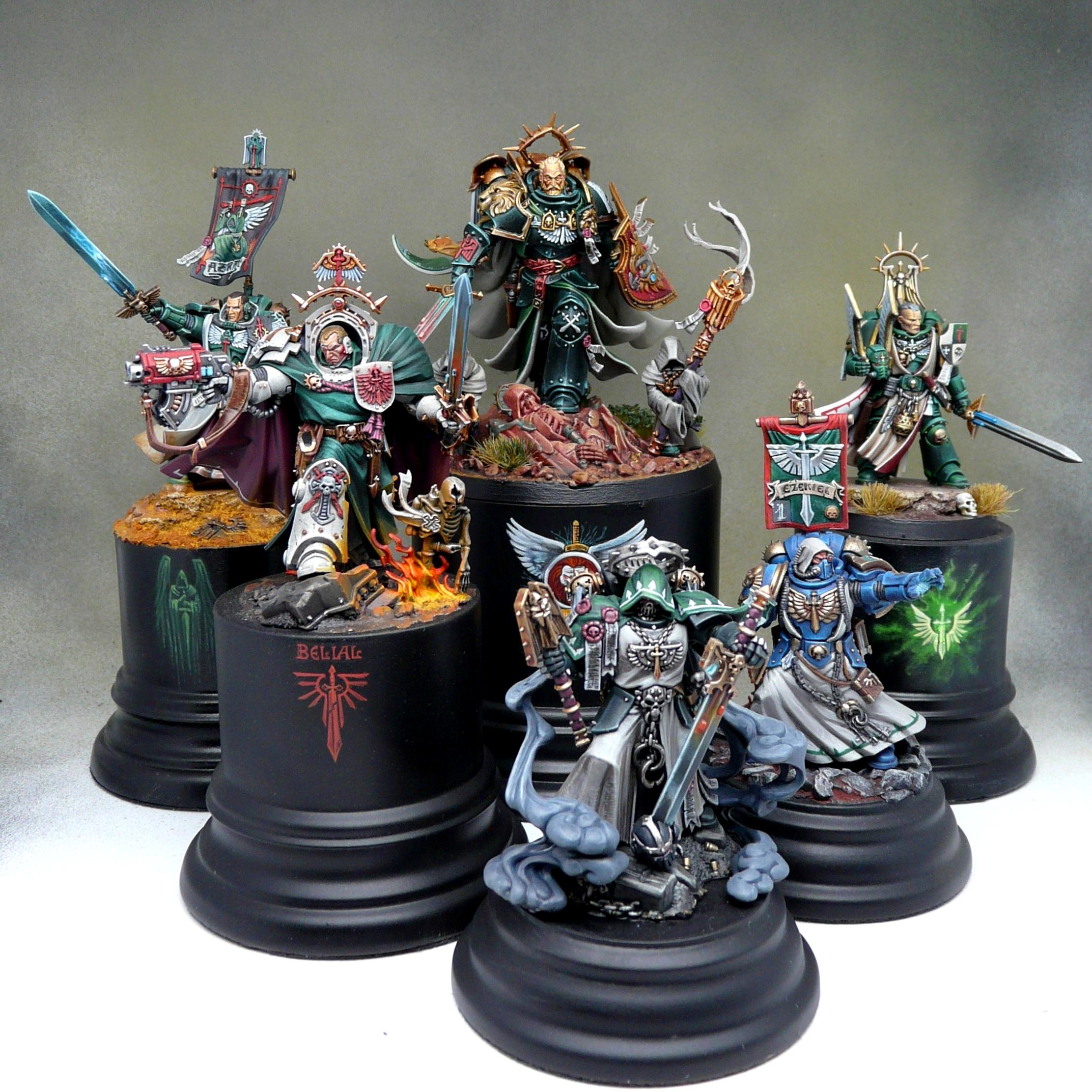 Adeptus Astartes, Asmodai, Azrael, Belial, Dark Angels, Ezekiel, Librarian, Lion El Jonson, Primarch, Primaris, Space Marines