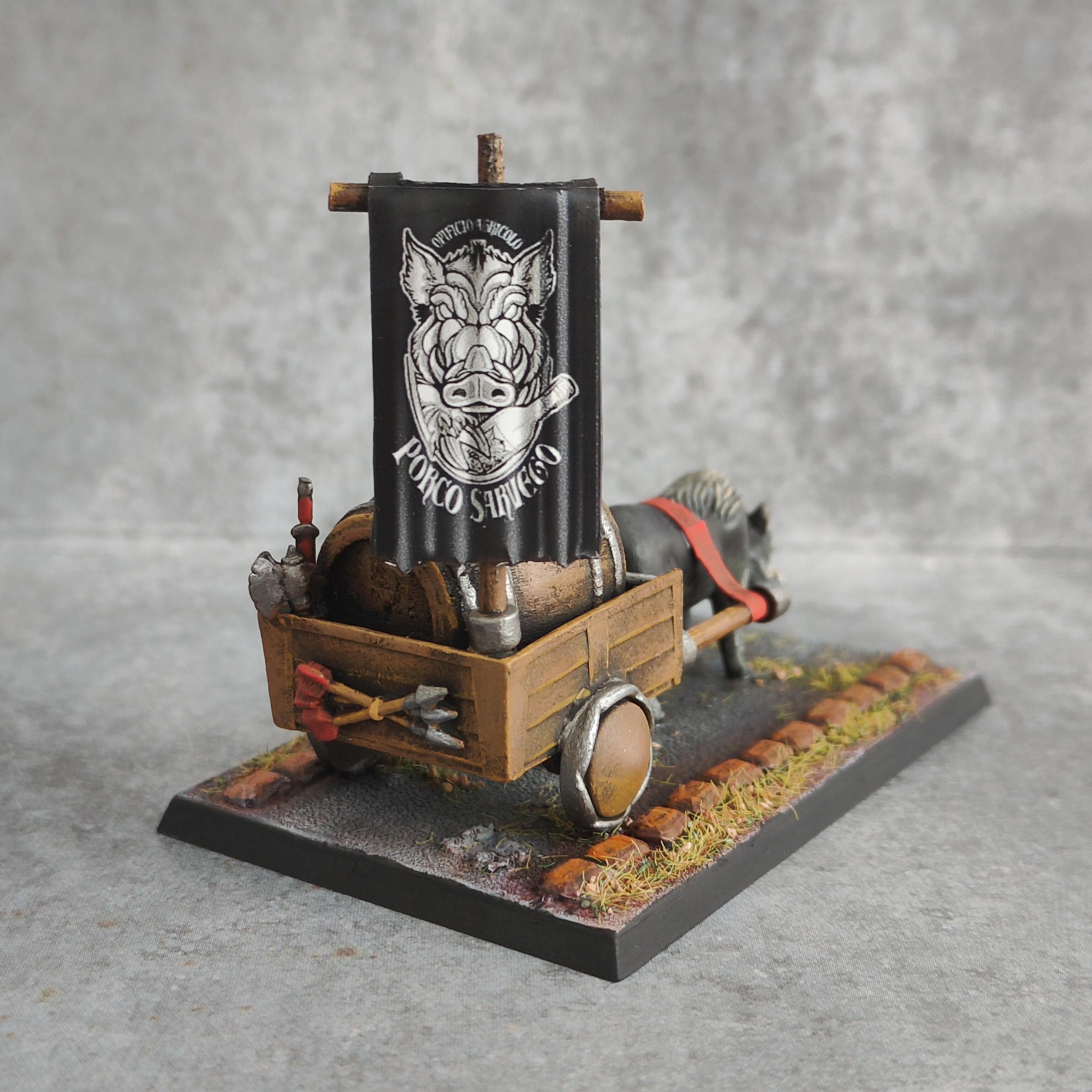 Baggage Train, Cart, Supplies