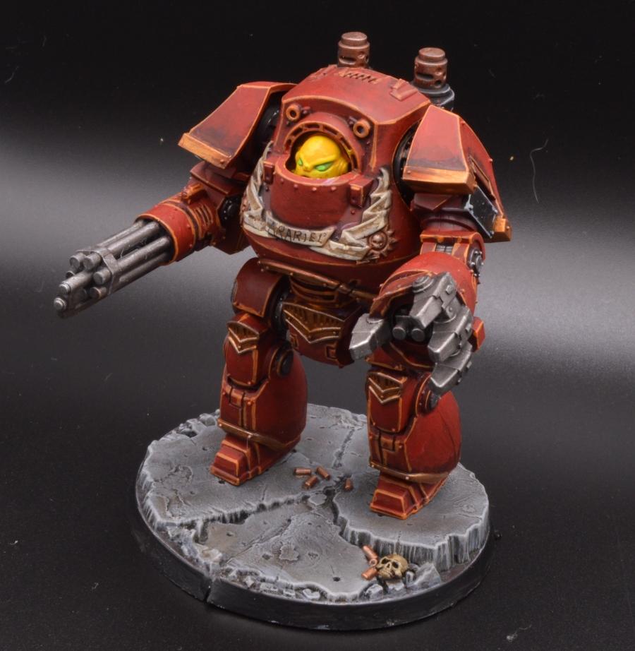 Contemptor, Dreadnought, Knights Sanguine, Space Marines