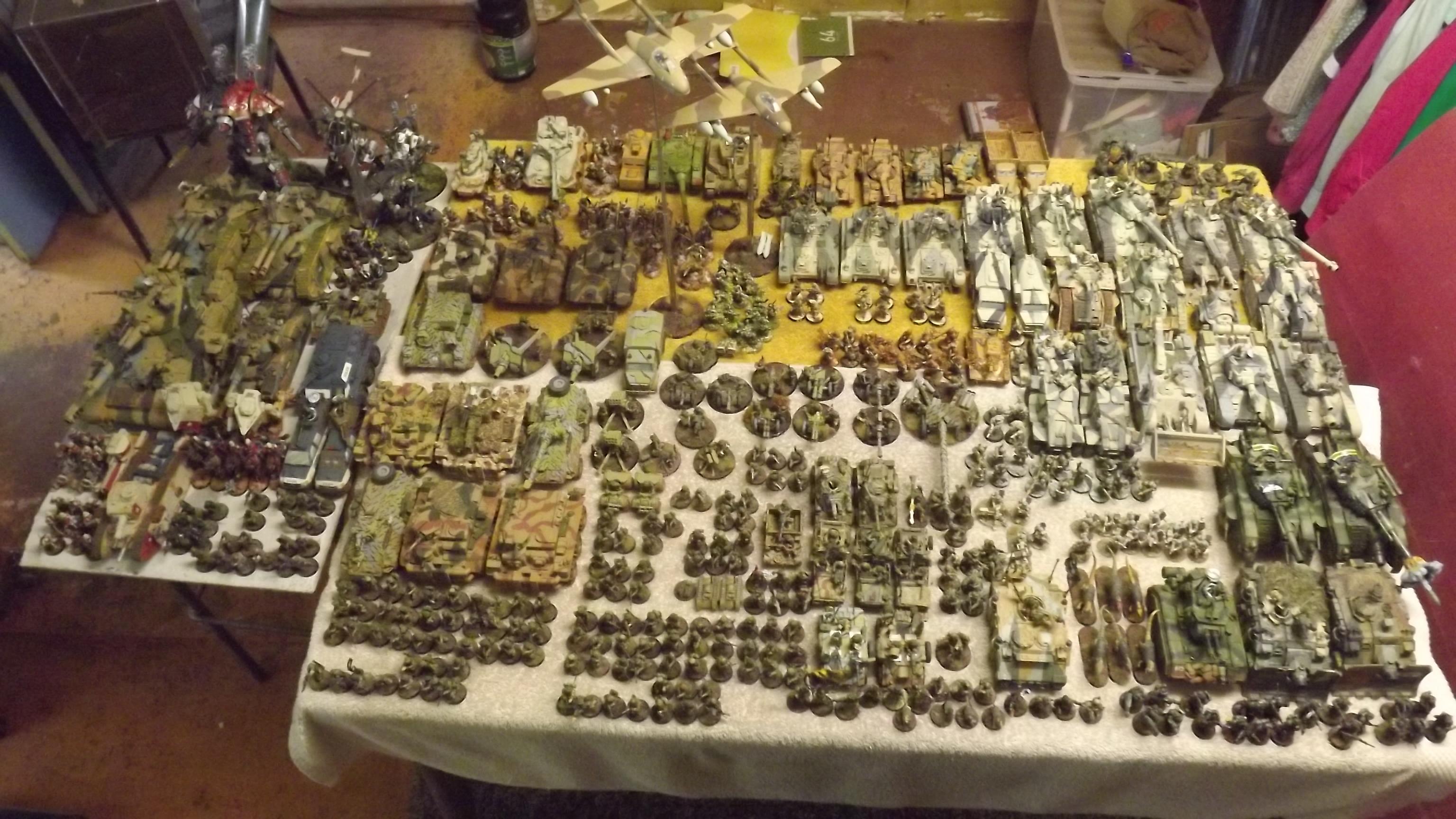 Army, Huge, Imperial Guard, Whole Army Shot