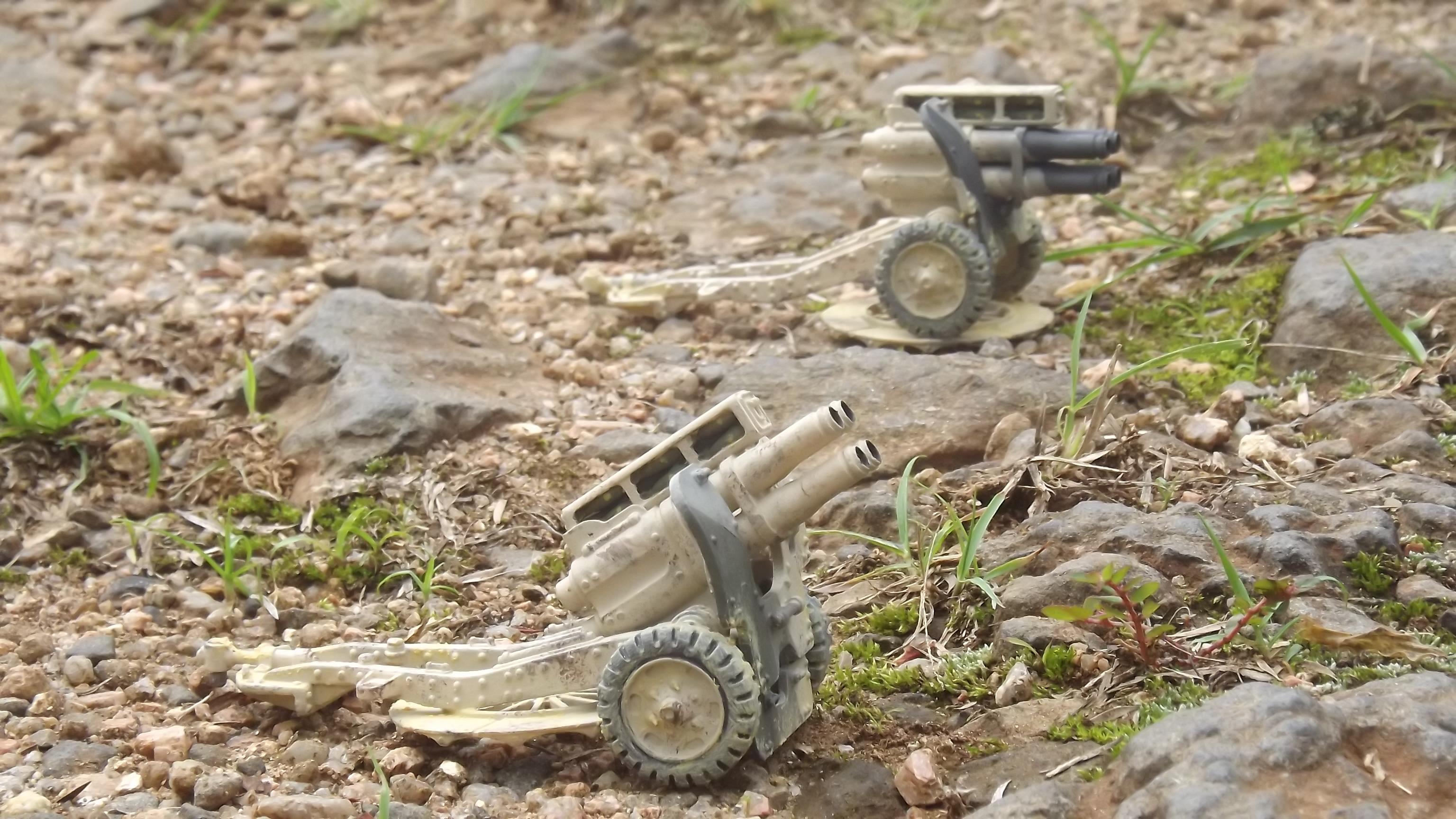 Anti Infantry, Automatic Mortar, Quad Mortar, Suppression, Towed