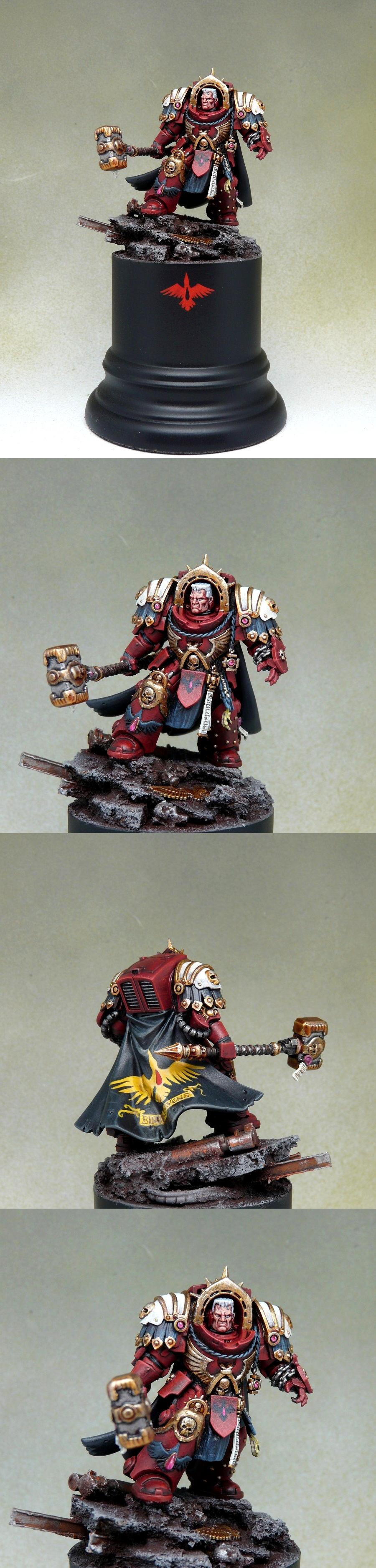 Adeptus Astartes, Blood Ravens, Gabriel Angelos, Kitbash, Primaris, Space Marines