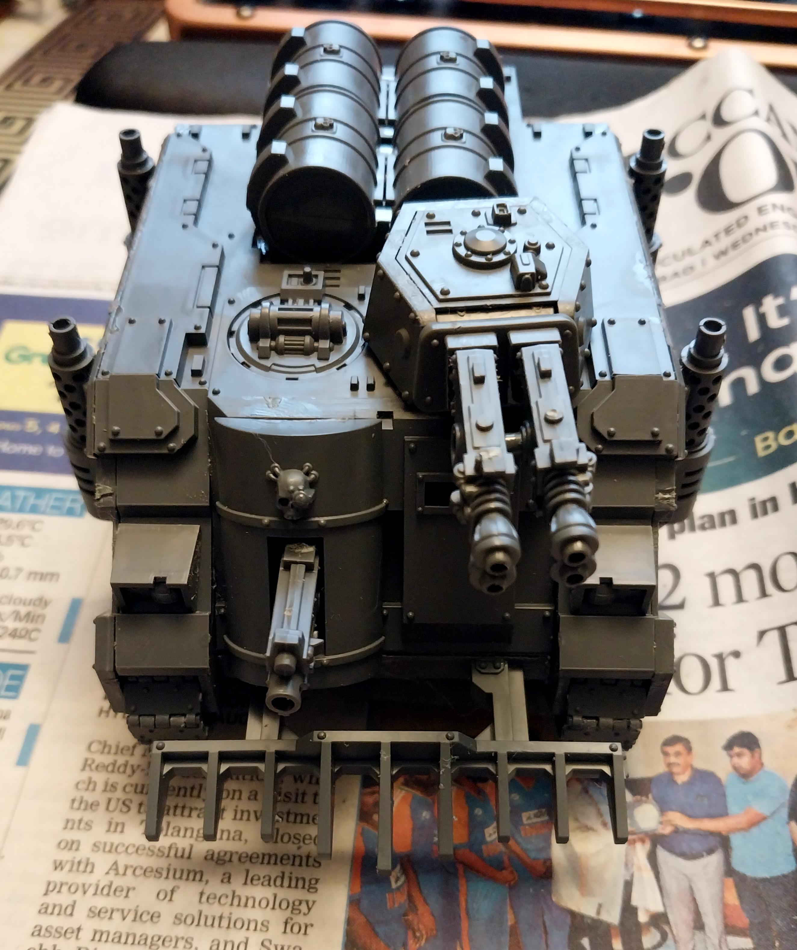Adeptus Arbites, Immolator, Rhino, Riot, Tank