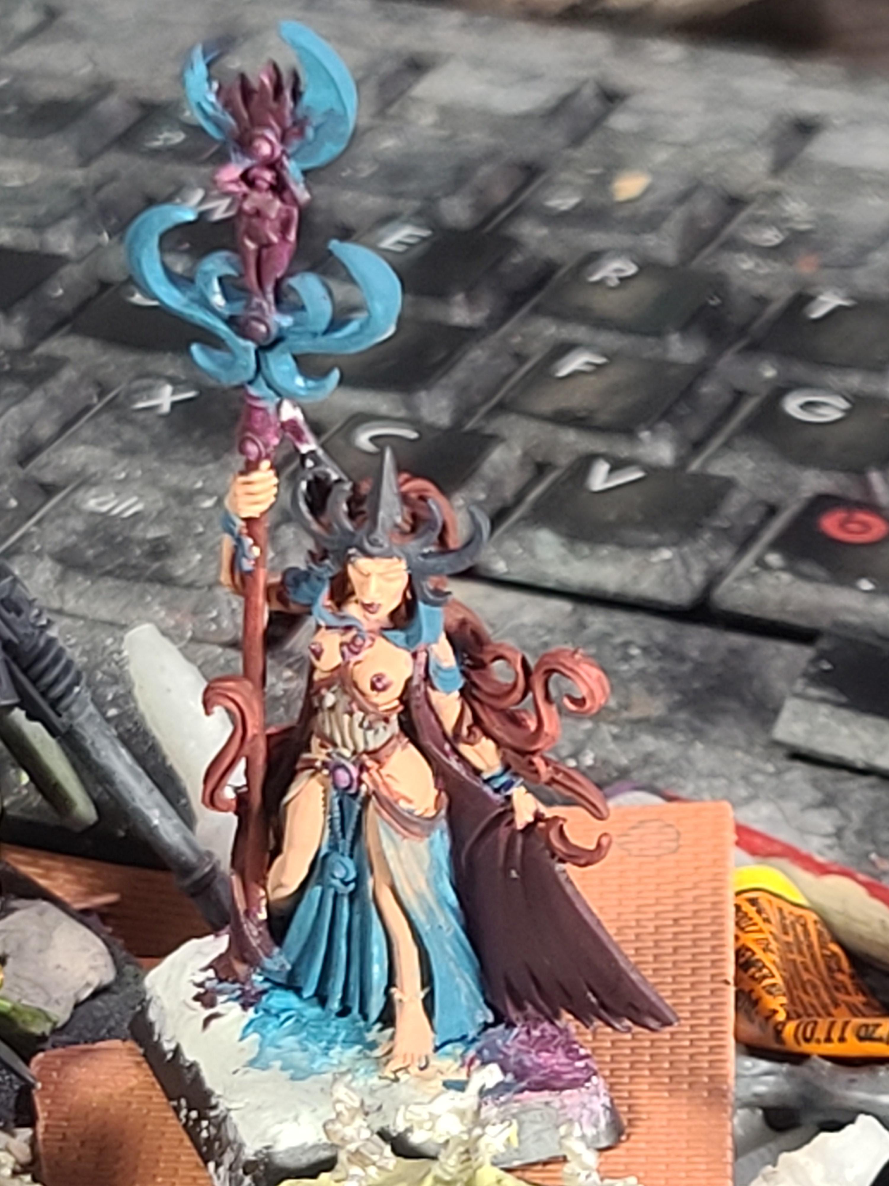 Cheesecake, Crocodile Games, Demigod Of Hecate, Sorcerer, Topless, Wargods Of Olympos, Woman