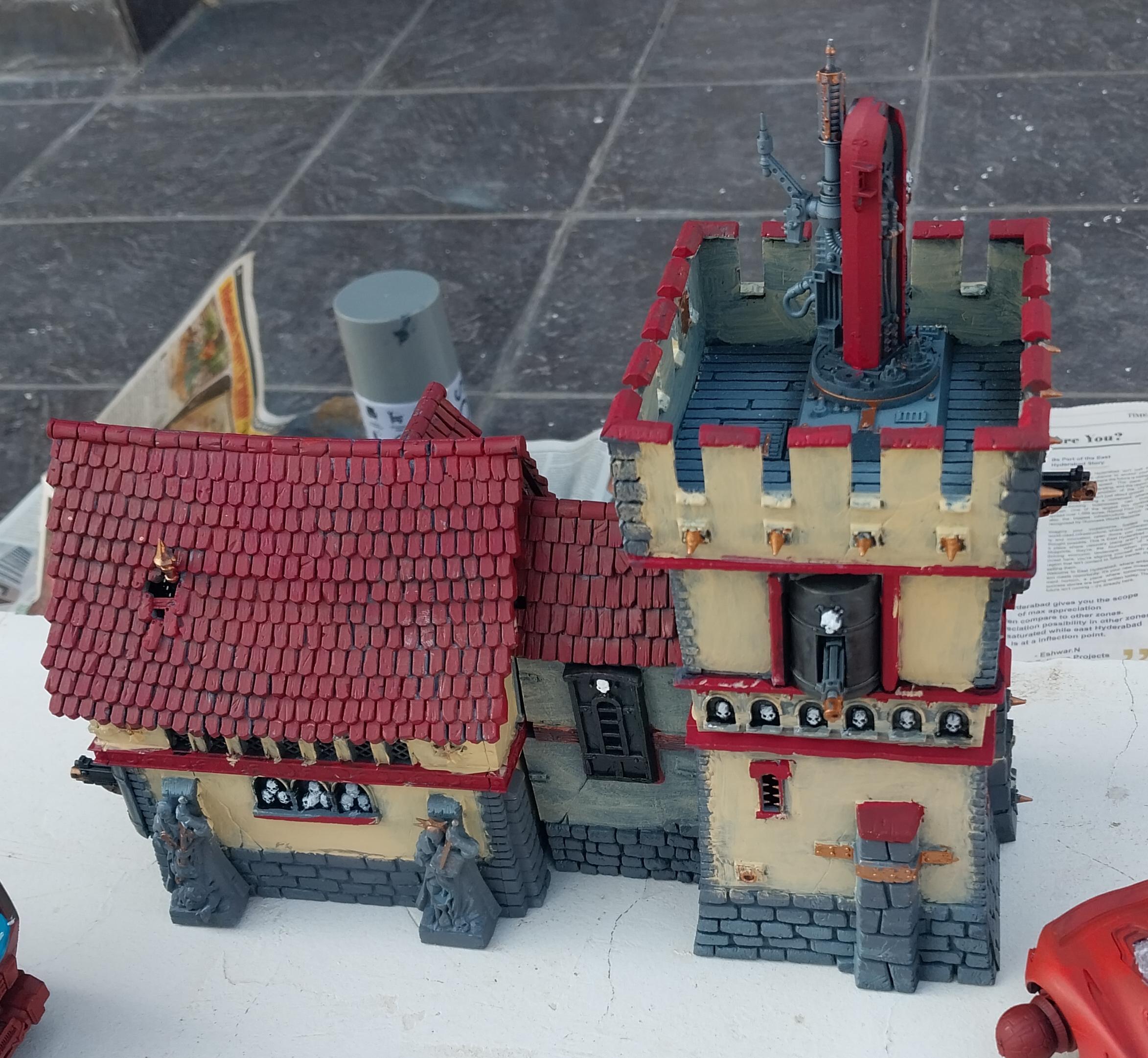Empire, Fortified Manor, House, Mansion, Terrain, Warhammer 40,000