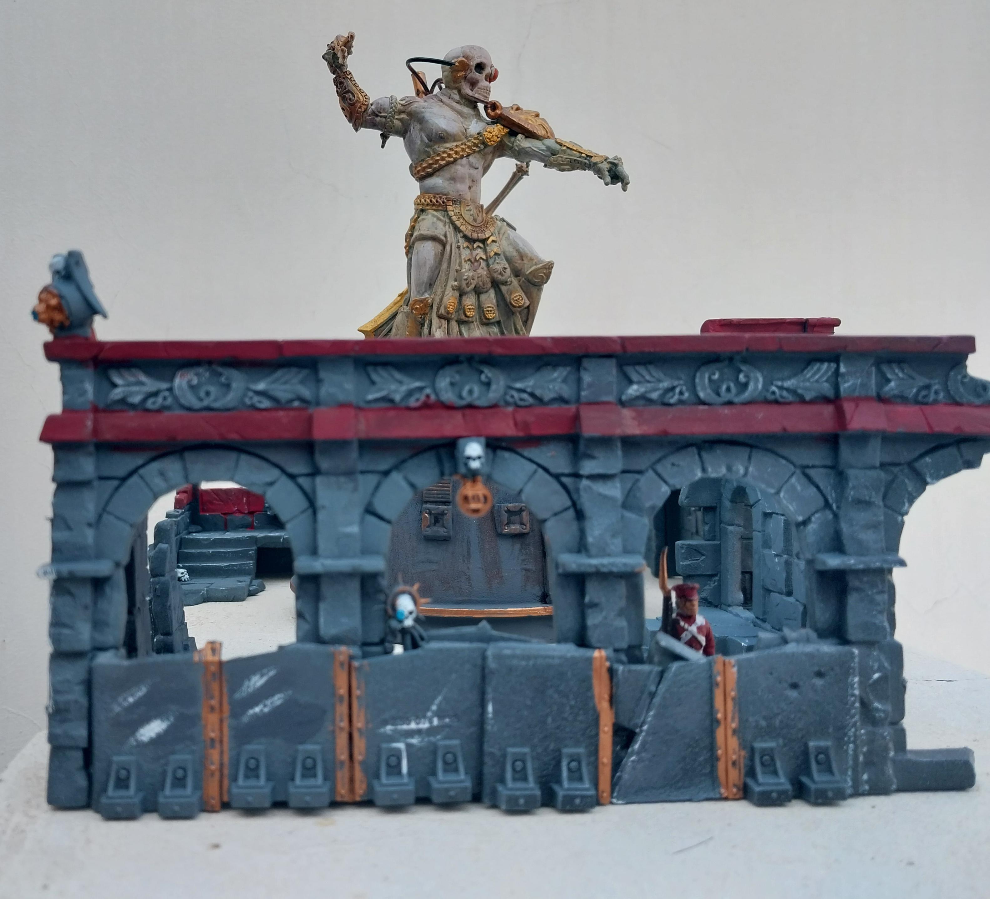 Emperor Of Mankind, Lord Of The Rings, Middle Earth, Ruins, Statue, Temple