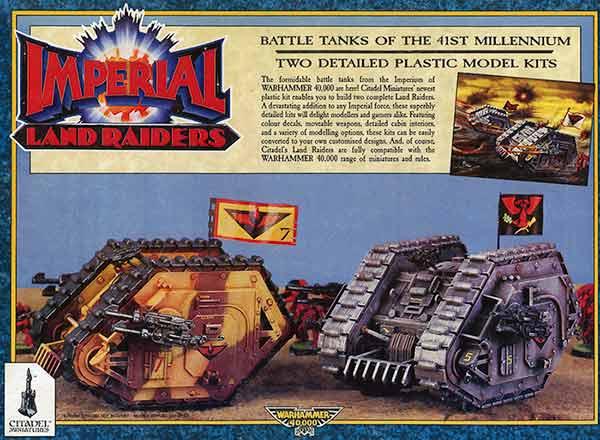 Land Raider, Oldhammer, Original, Rogue Trader