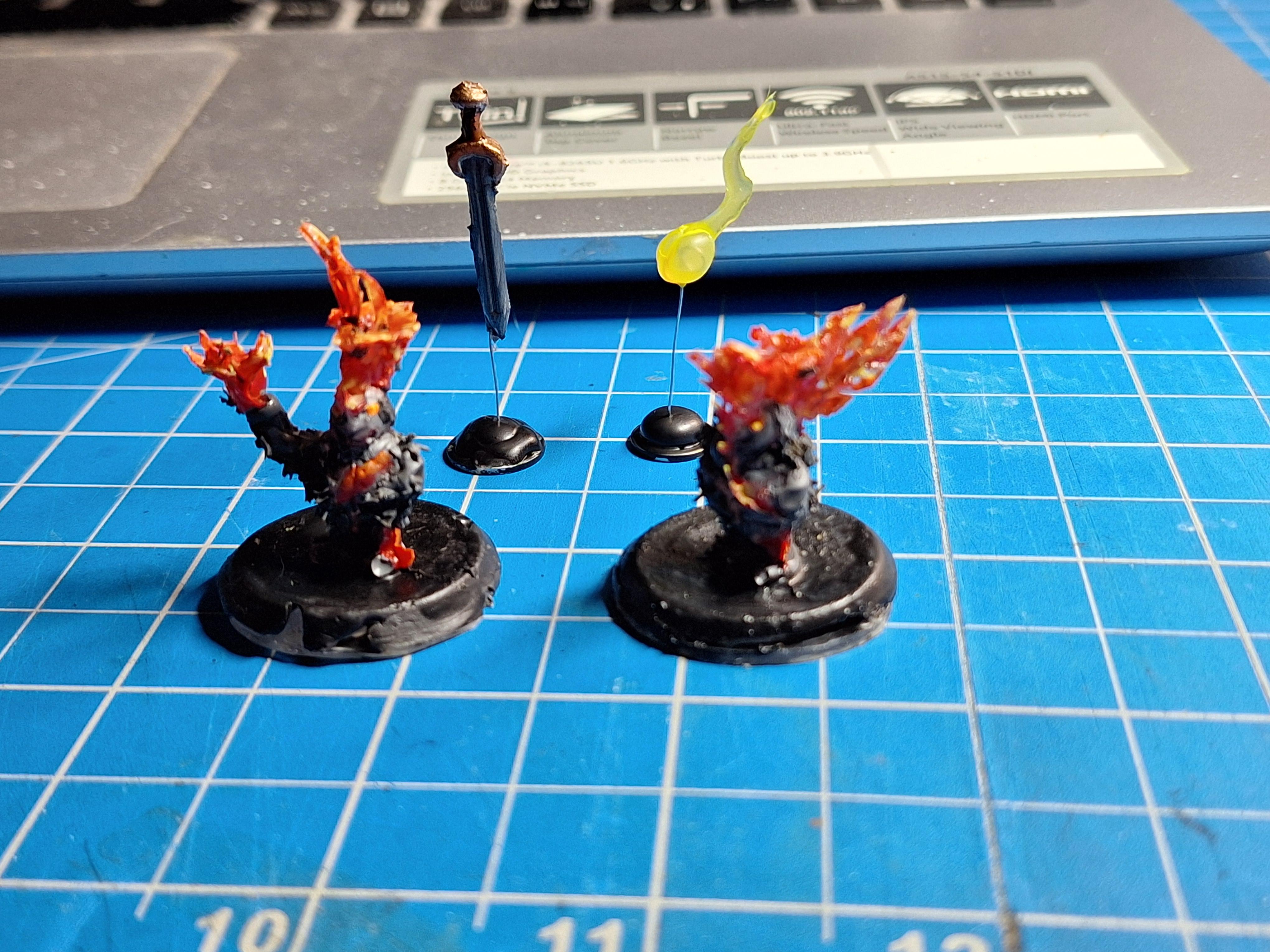 D&amp;d Dnd, Flying Sword, Magmin, Monster, Will-o-wisp