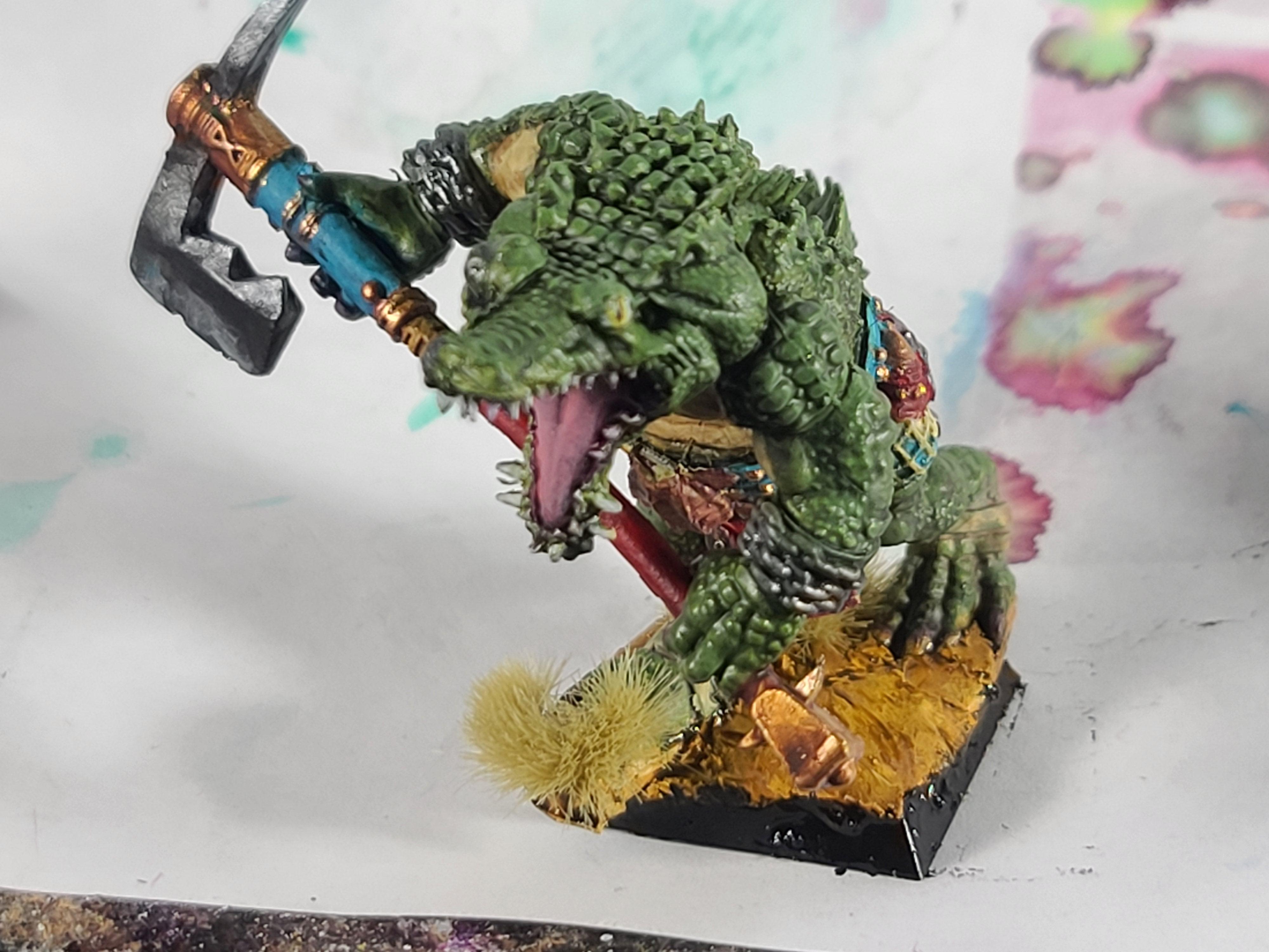 Bones, Crocodile Man, Reaper Miniatures, Sebeki, Wargods Of Aegyptus