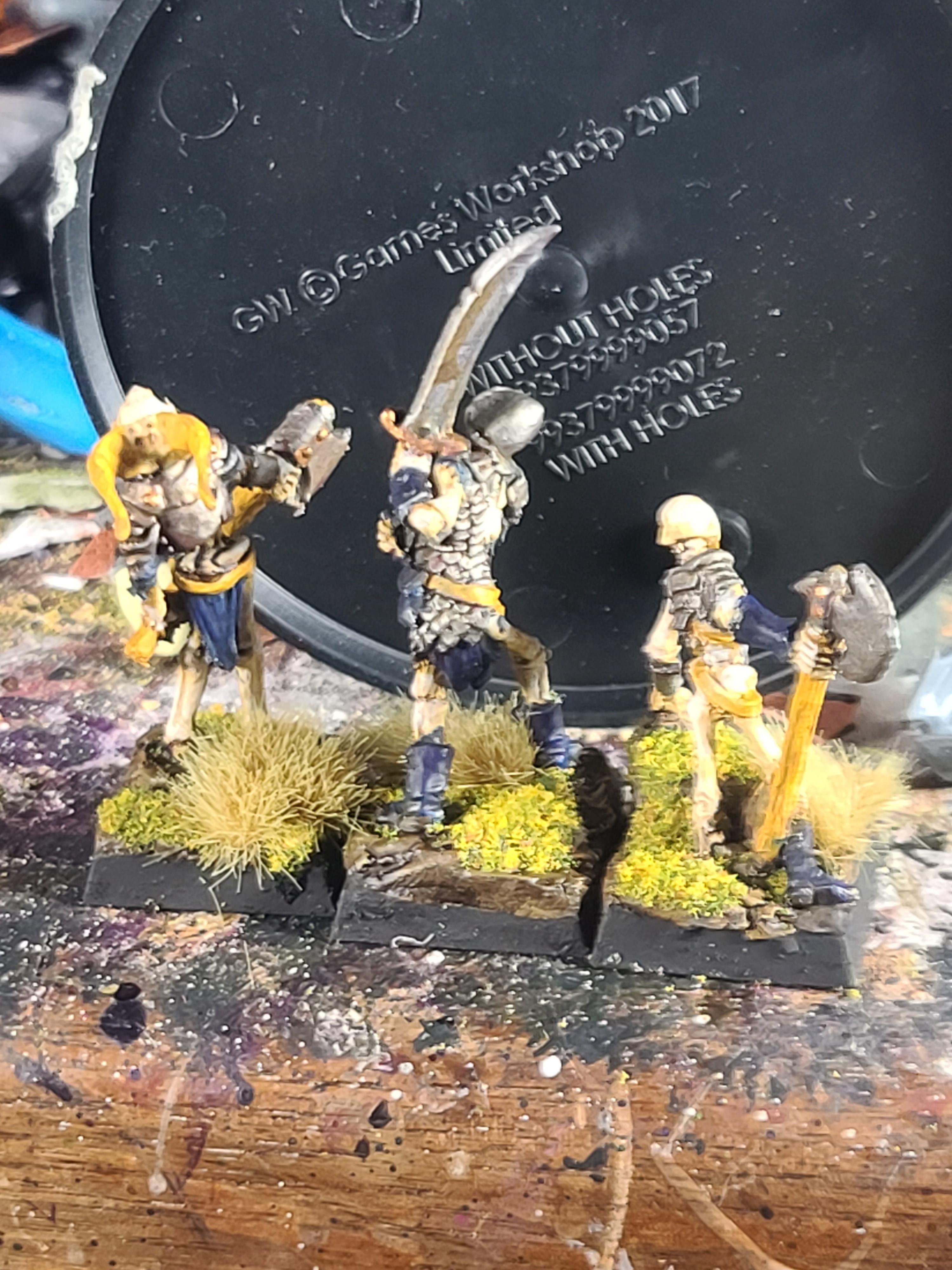 Bog Skeletons, Heavy Infantry, Reaper Miniatures, Skeletons, Two Handed Weapons, Undead