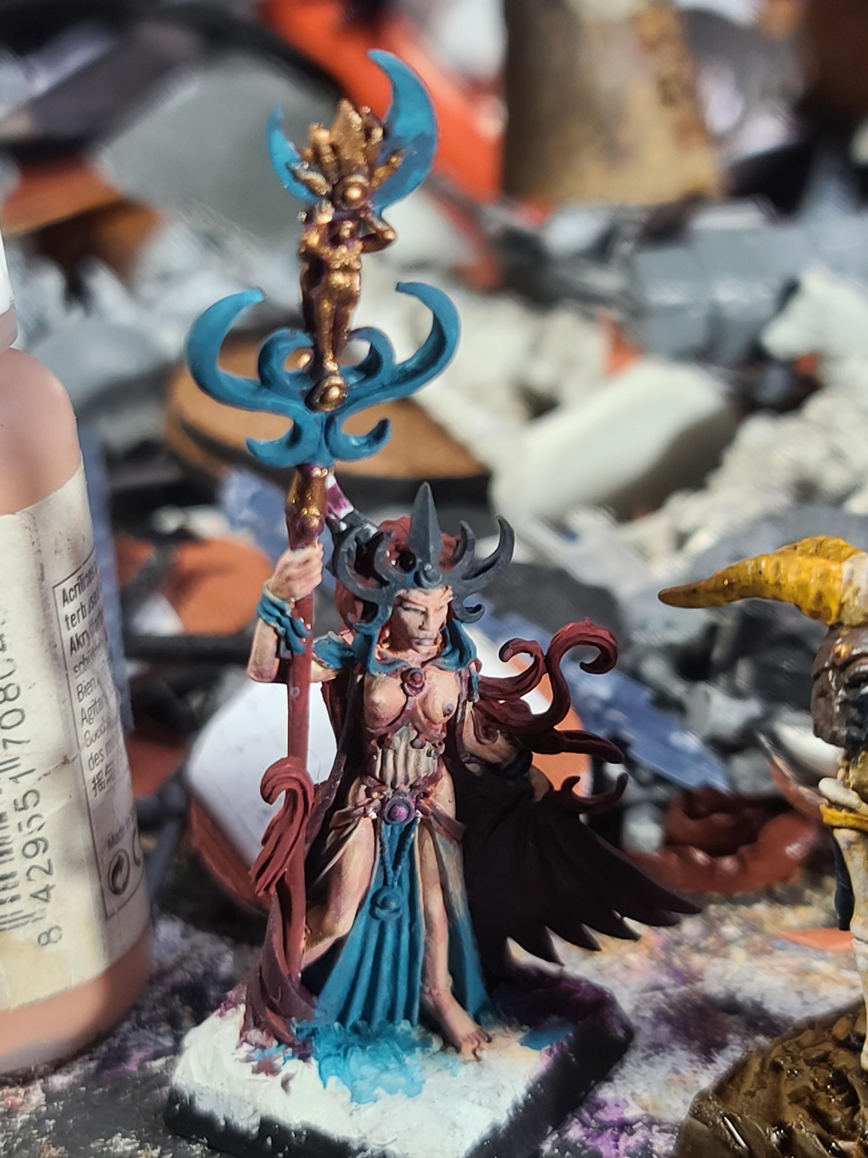 Crocodile Games, Demigod Of Hecate, Scantily Clad, Topless, Wargods Of Olympos, Witch