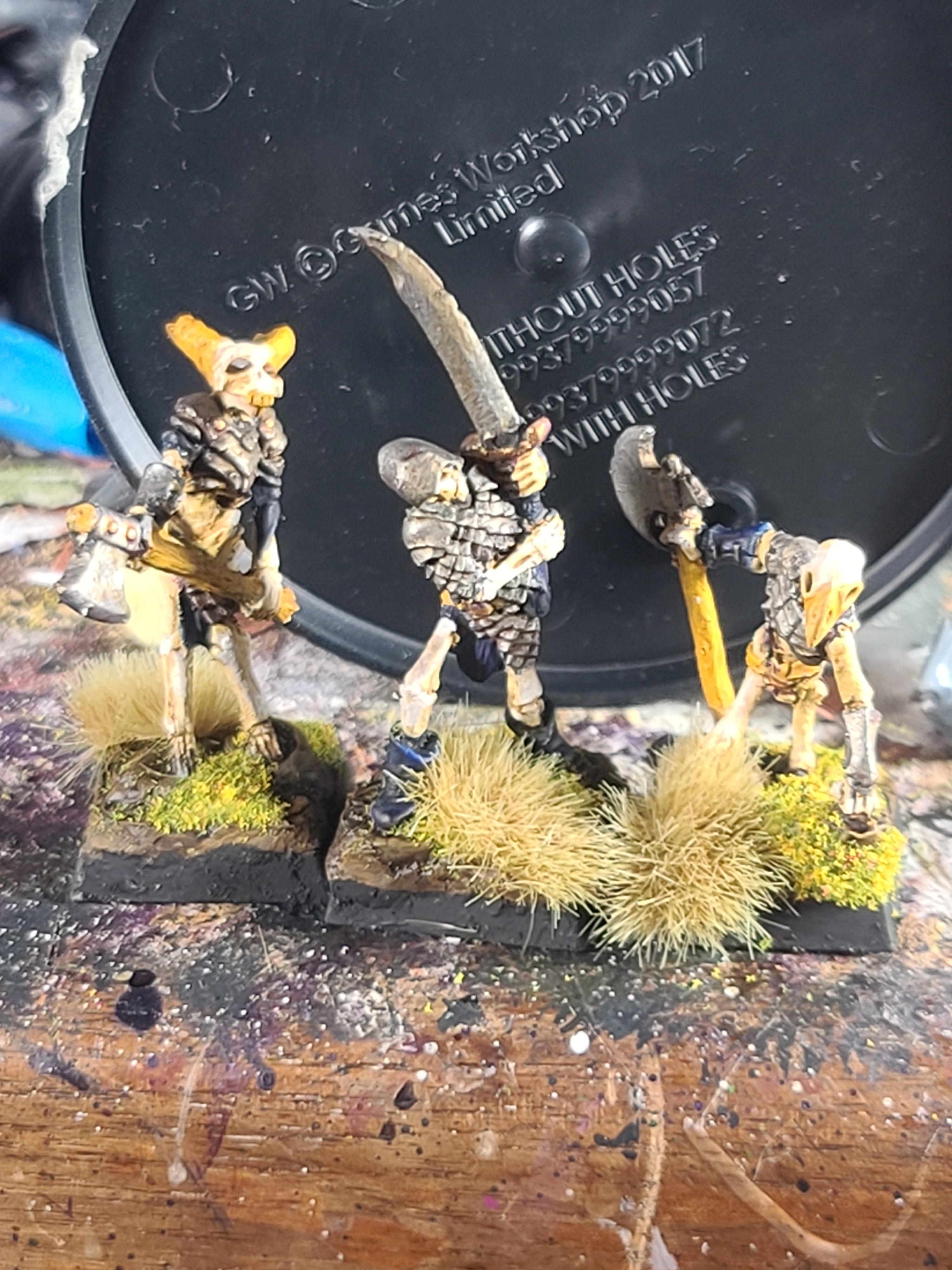 Bog Skeletons, Heavy Infantry, Reaper Miniatures, Skeletons, Two Handed Weapons, Undead